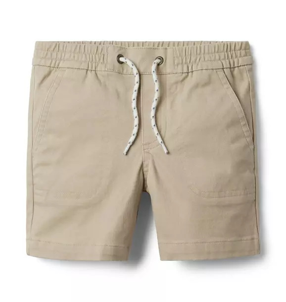 Twill Pull-On Short | Janie and Jack