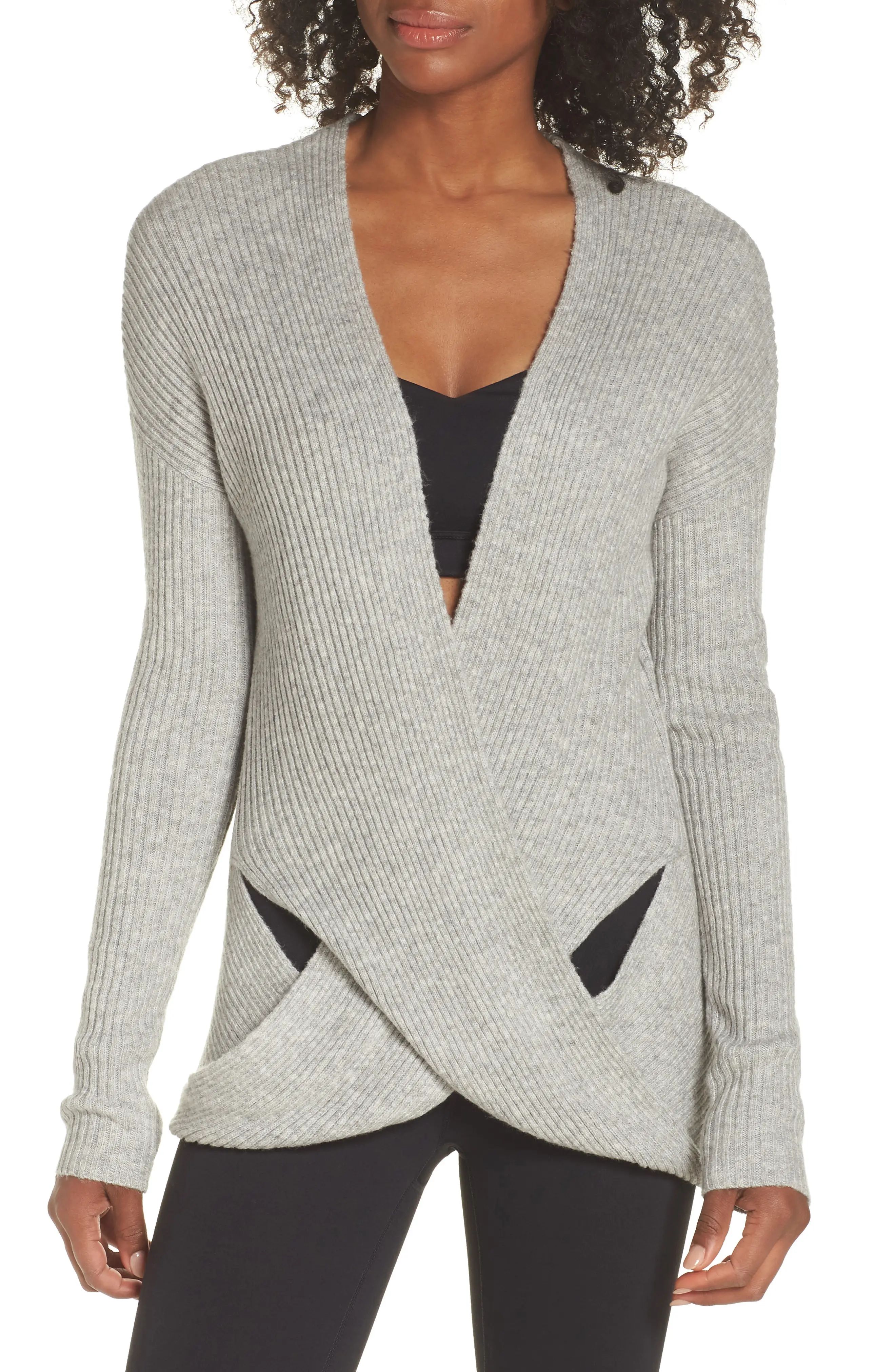 Zella Wrap Sweater | Nordstrom