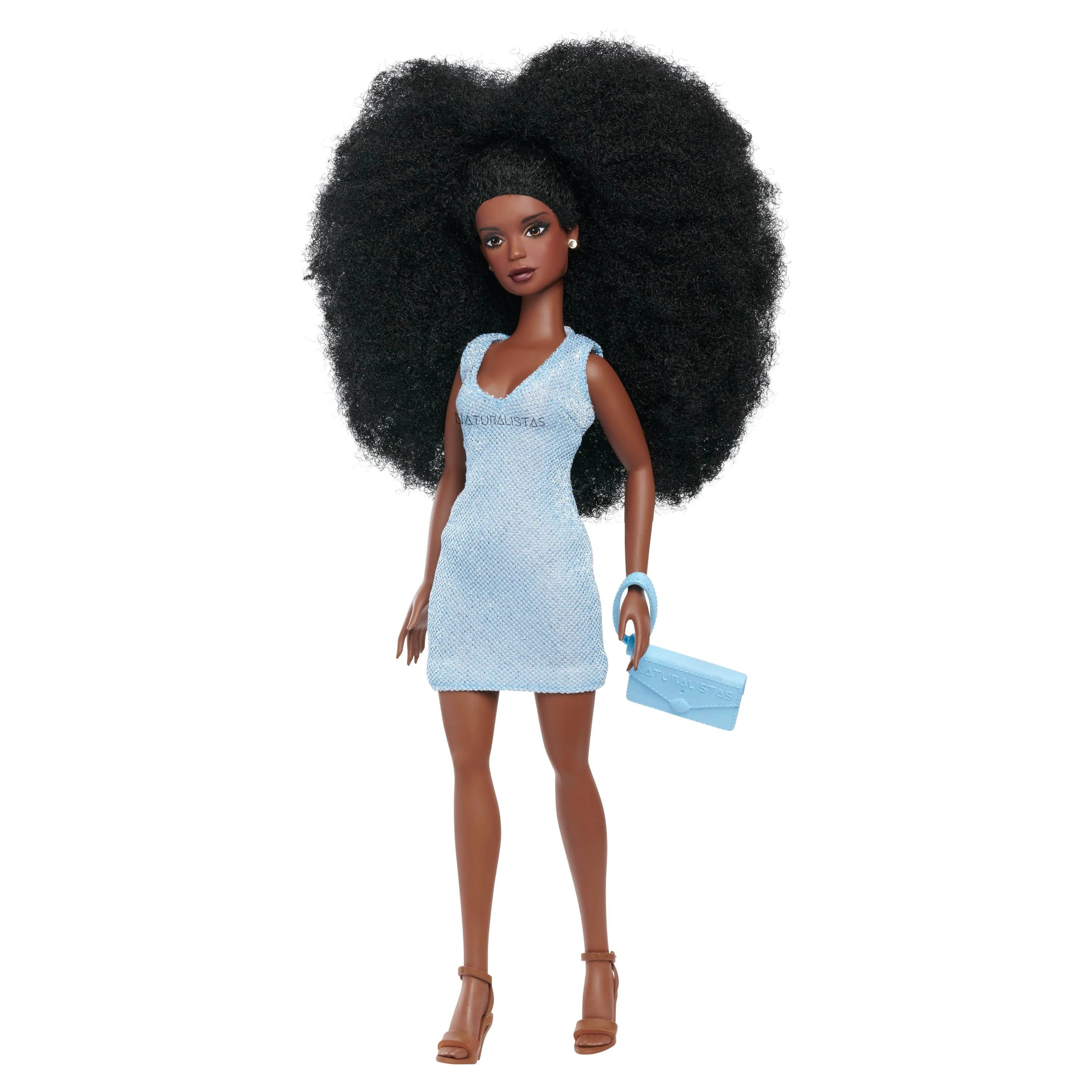 Naturalistas 11-inch Liya Fashion Doll and Accessories with 4C Textured Hair, Deep Brown Skin Ton... | Walmart (US)