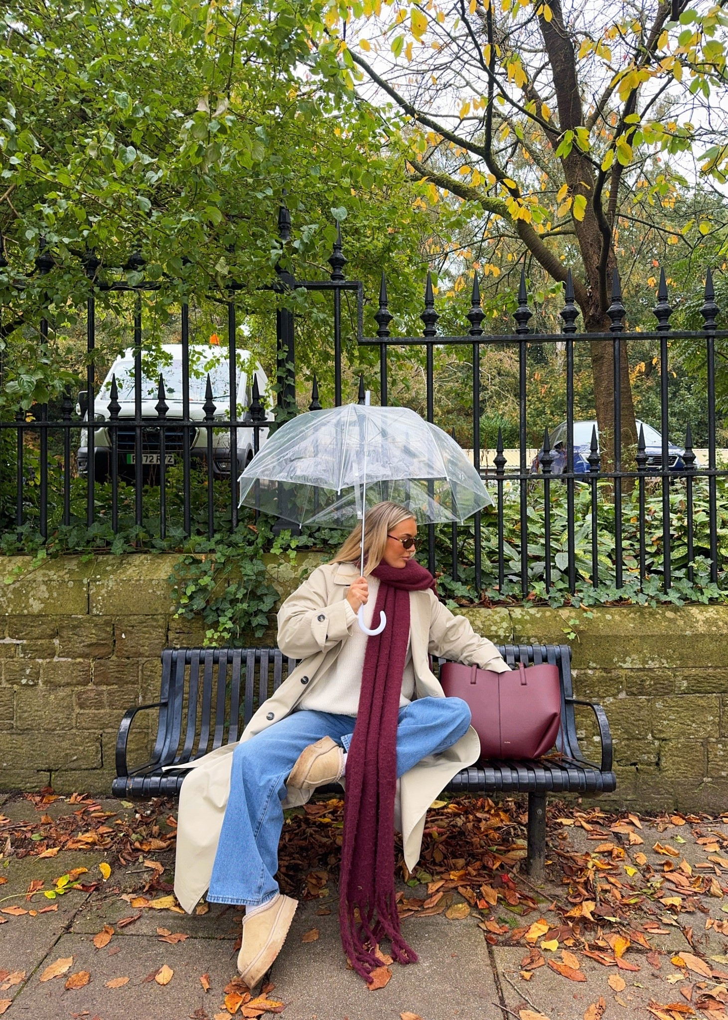 Burgundy accents always >> 

#LTKuk #LTKautumn #LTKwinter