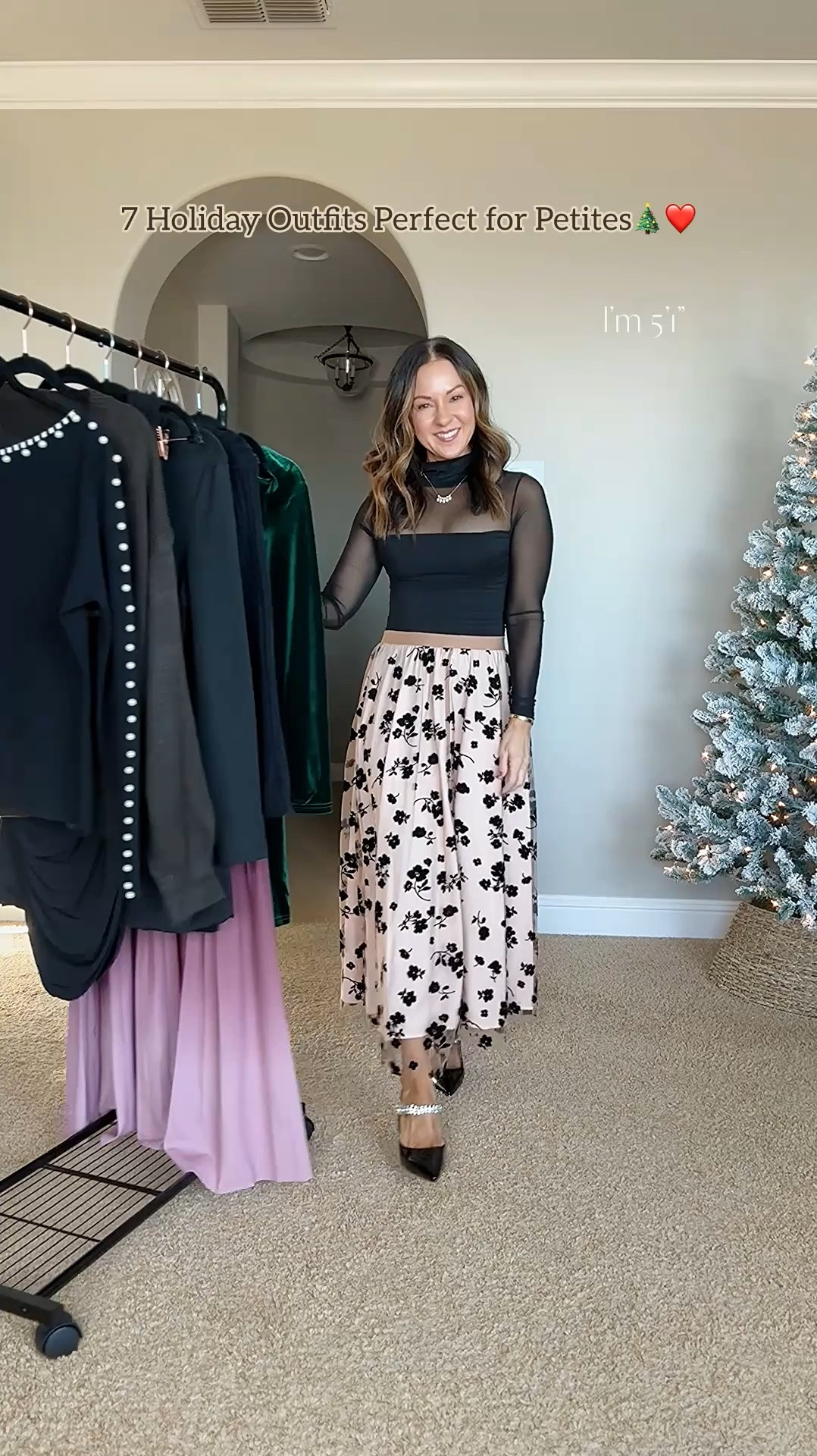 Petite Friendly Holiday Outfits all under $40
💥 code Holly can enjoy 15% off on orders $65+ OR 20% off on orders $109+ from Cupshe. 

For Reference: I’m 5’1”, 110lbs
Wearing the smallest size available in everything! 

Holiday dresses, holiday skirt, holiday floor length dress, holiday, pearl sweater, sweater dresses, petite, friendly dresses, bow sweater, bubble dress, perfect for Christmas parties, New Year’s Eve, cocktail parties


#LTKHoliday #LTKSaleAlert #LTKSeasonal