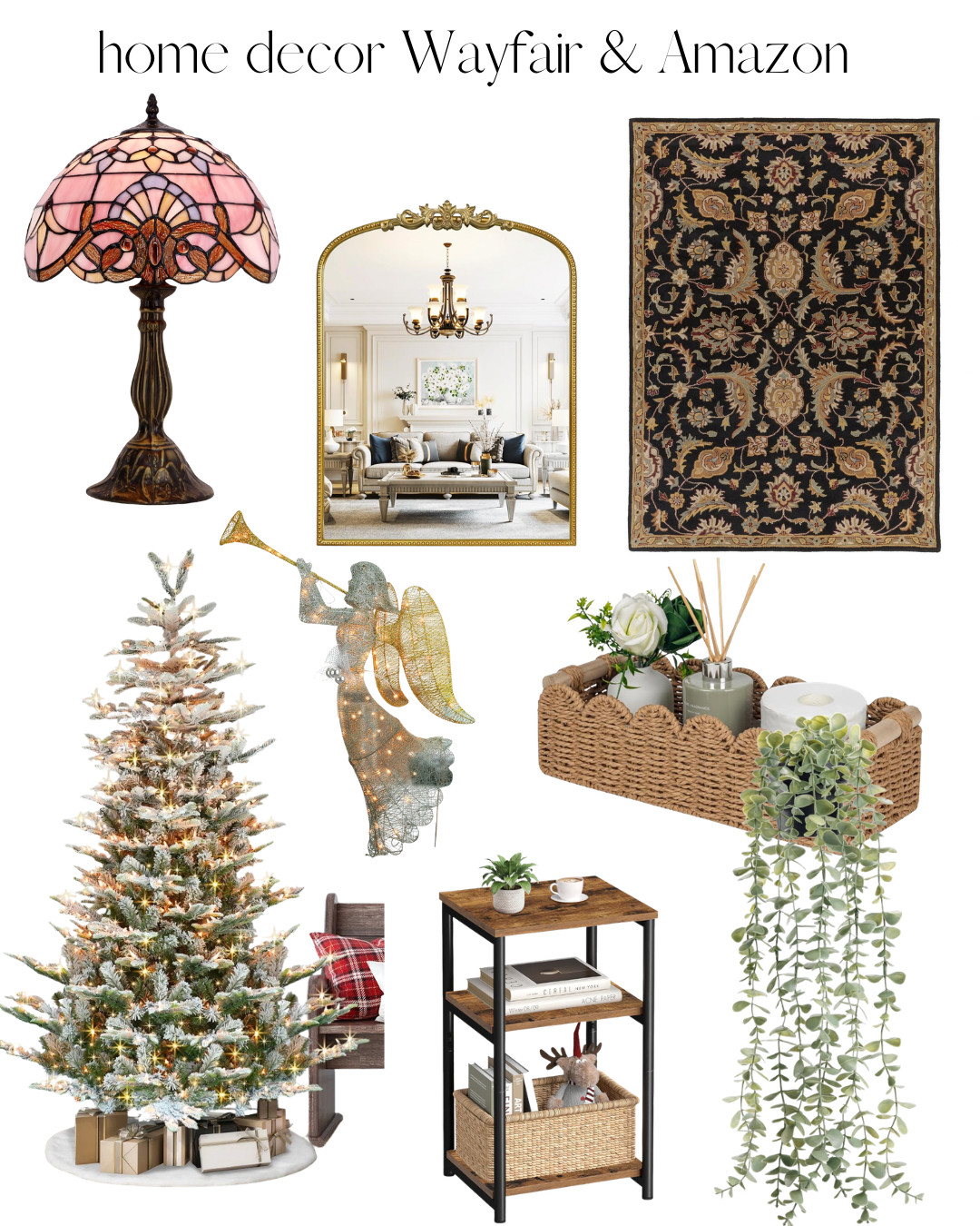 Home decor rugs, lamps, christmas decor, christmas trees, faux plants, bathroom decor, mirrors 

 #LTKSeasonal #LTKHome