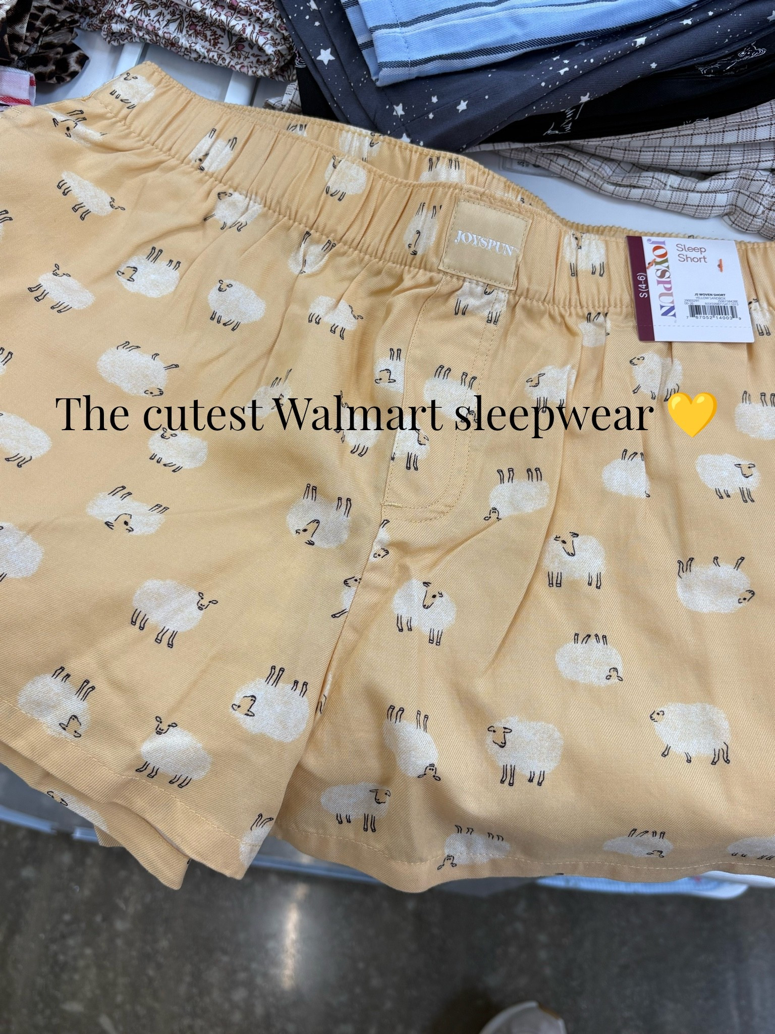 💛 The cutest pajama shorts I’ve seen in a while! 🐑

These Joyspun Women’s Woven Pajama Boxer Shorts are such a fun Walmart sleepwear find! The adorable yellow sheep print is perfect for anyone who loves cute, cozy pajamas, and at just $8, they’re an easy addition to your pajama drawer.

These lightweight woven pajama shorts are great for sleeping, relaxing at home, lazy weekends, or pairing with your favorite oversized tee or sleep top. They’re also available in women’s sizes XS–3X, making them a comfy, size-inclusive option for everyday loungewear.

✨ Only $8
🐑 Cute sheep print
💛 Cozy & lightweight
🛏️ Perfect for lounging or sleeping

If you’re shopping for affordable pajamas, cute loungewear, or cozy Walmart finds, these are definitely worth grabbing!

#LTKStyle #Joyspun #PajamaShorts #Sleepwear #WomensPajamas #Loungewear #WalmartFinds #CozyStyle #CutePajamas #AffordableFashion #SelfCare #ComfyStyle #WalmartFashion #LTKFinds