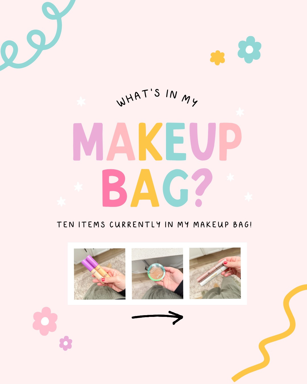 My tried and true makeup items. 💕

✨Color References✨
DIBS: Starlit
EYEBROW PENCILS: Brunette & Dark Brunette
CONCEALER: 22N & 27S
BRONZER: Dark

#LTKBeauty #LTKMostLoved #LTKFindsUnder50