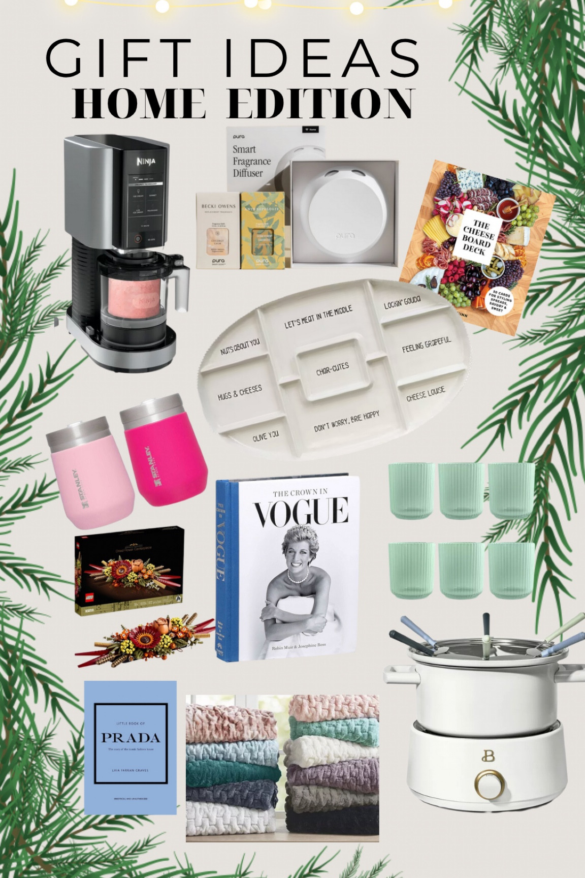 Gifts for the homebody! I think these could also double as hostess gifts!! 

Christmas ideas 
Wish list 
Christmas gifts 
Gift guide 
Gifts for her 
Gifts for him 
Christmas time 
Christmas gifts 
Home decor 
Home gifts 

#LTKHolidaySale #LTKGiftGuide #LTKCyberWeek