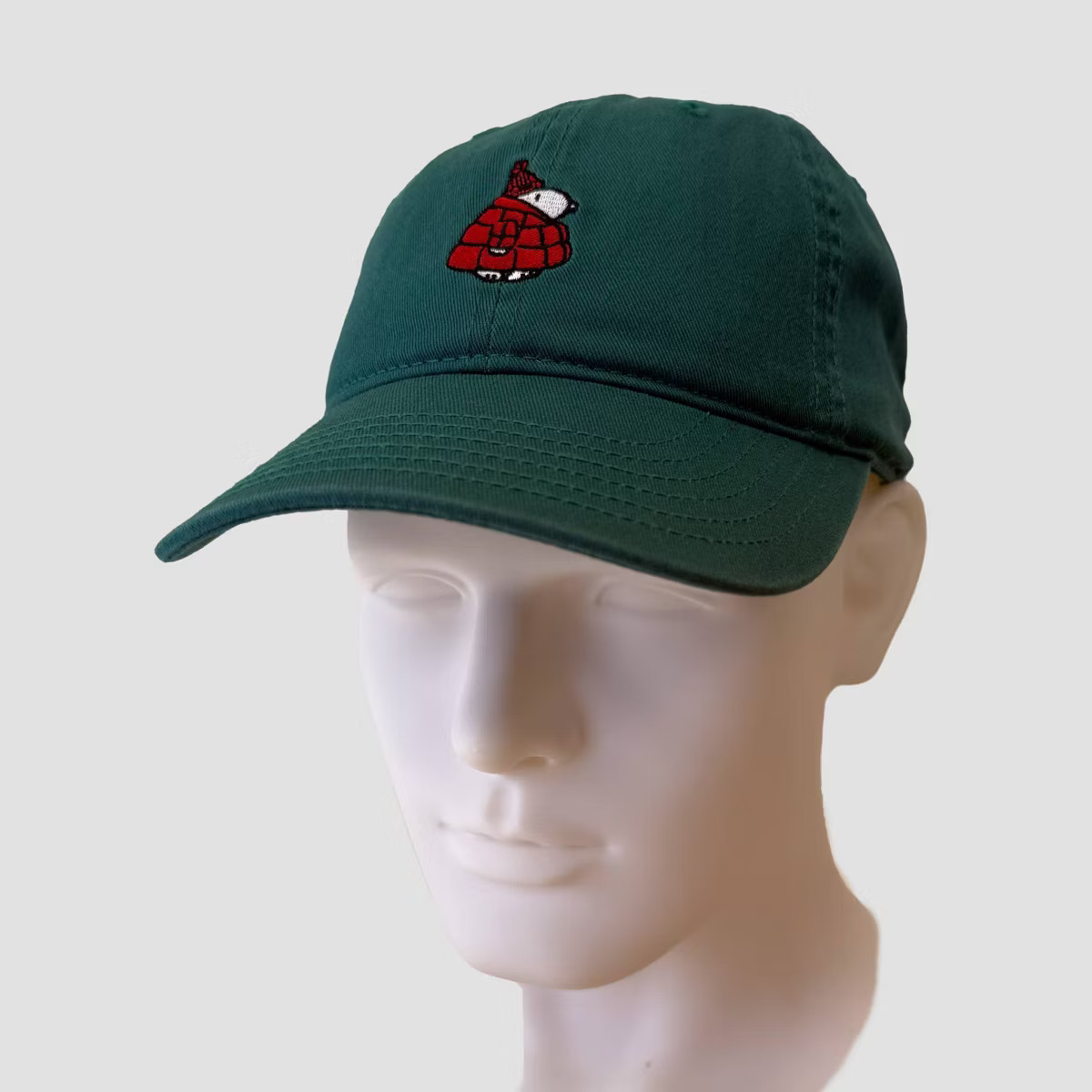 Peanuts Snoopy Puffer Dad Hat - Forest Green | Target