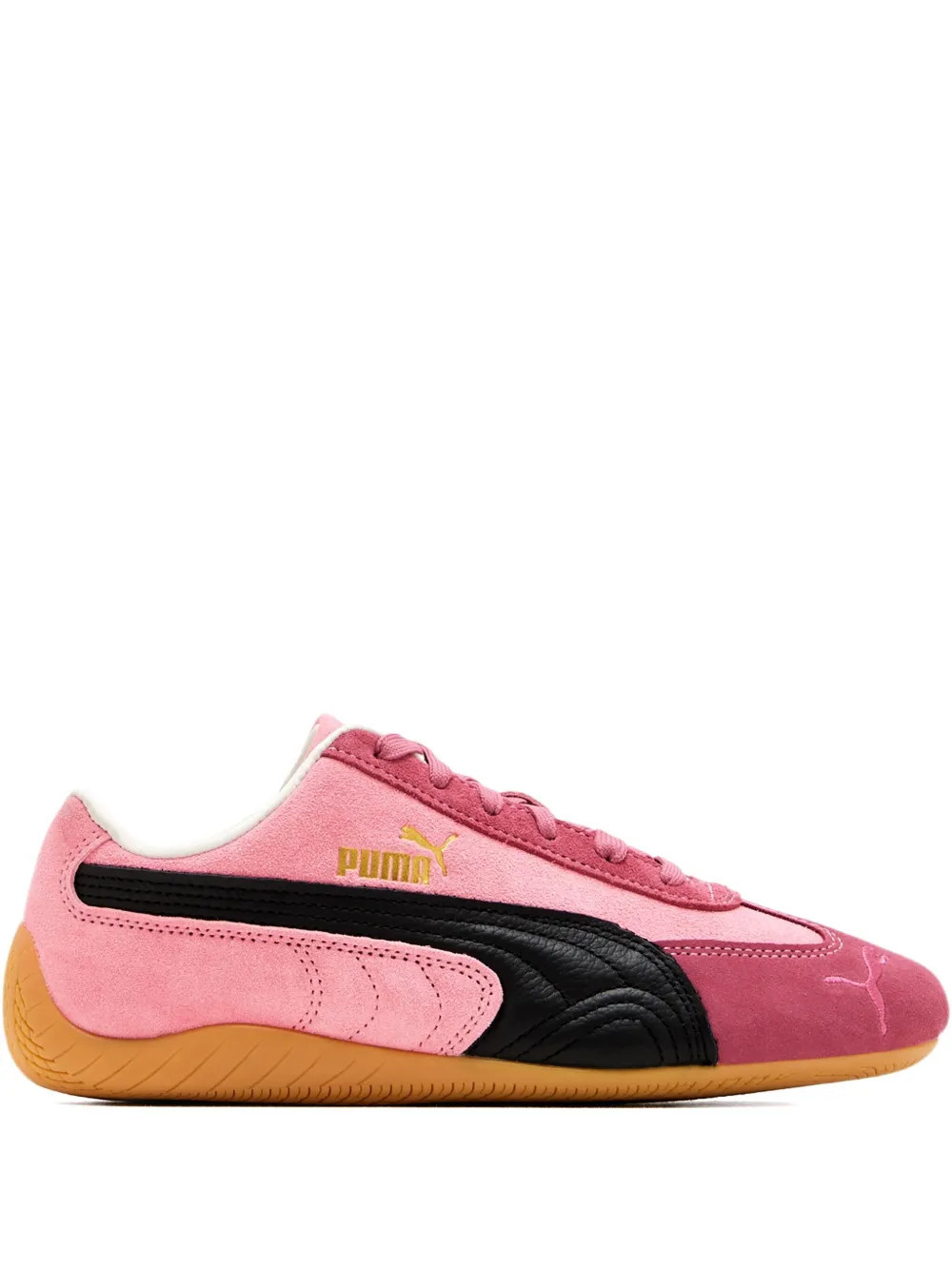 PUMA Speedcat suede-leather sneakers - Pink | Farfetch Global