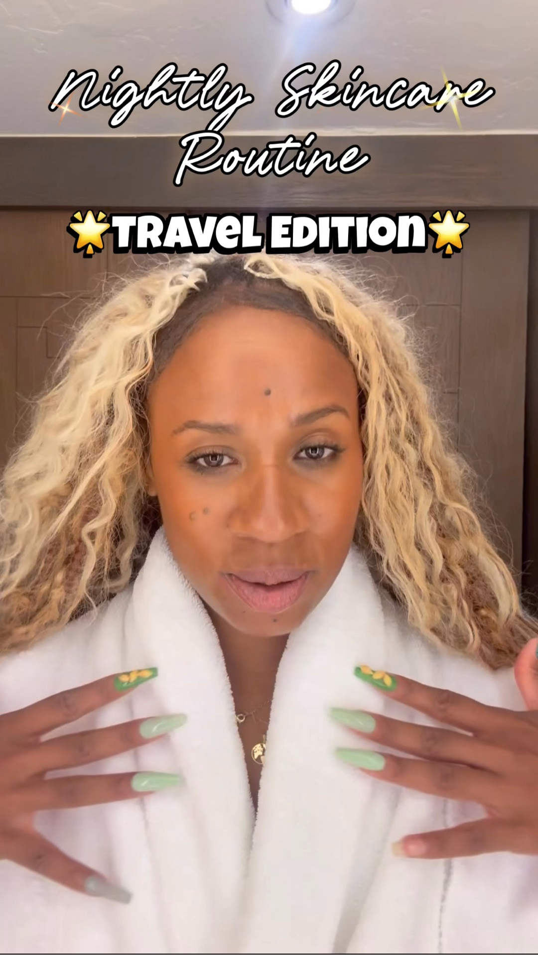 🧖🏾‍♀️𝗠𝘆 𝗡𝗶𝗴𝗵𝘁𝗹𝘆 𝗦𝗸𝗶𝗻 𝗥𝗼𝘂𝘁𝗶𝗻𝗲 🧖🏾‍♀️

✅Makeup Remover with @makeuperaser
✅Wash face with @sheamoisture African Black Soap x2
✅Face Toner with @caudalieus Vinopure 
✅Beauty Elixir with @caudalie
✅Skin serum with @Pacificabeauty Glow Baby Vitamin C serum
✅Eye serum with @YouthtothePeople Peptide Energy Eye Concentrate
✅Correct hyperpigmentation with @Goodmolecules Discoloration Correcting Serum
✅Moisturize and protect with @itcosmetics Confidence in a Cream



#LTKOver40 #LTKBeauty #LTKTravel