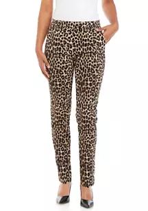 Women's Cheetah Pull On Leggings | Belk