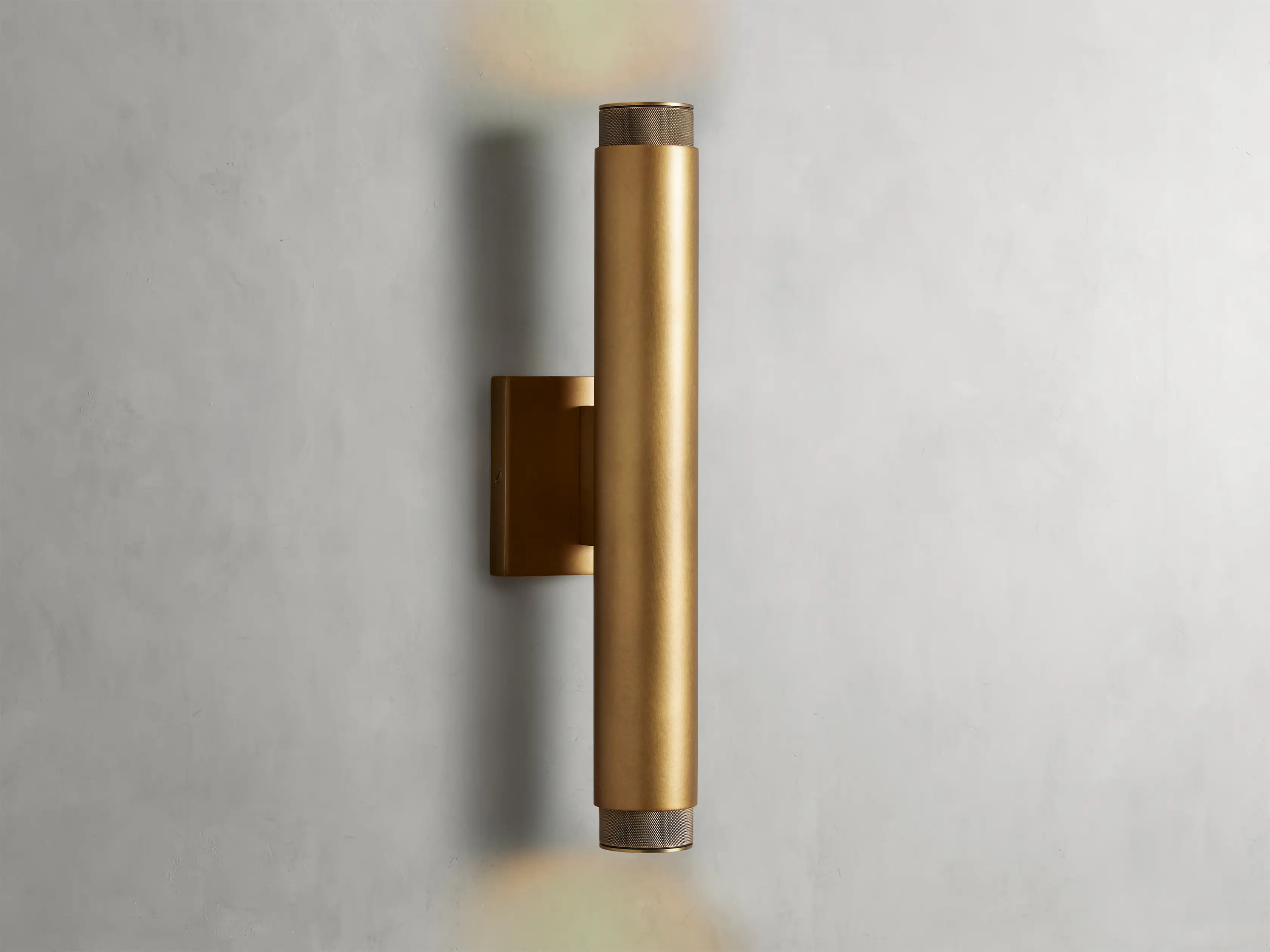 Spotlight Outdoor Sconce in Brass | Arhaus