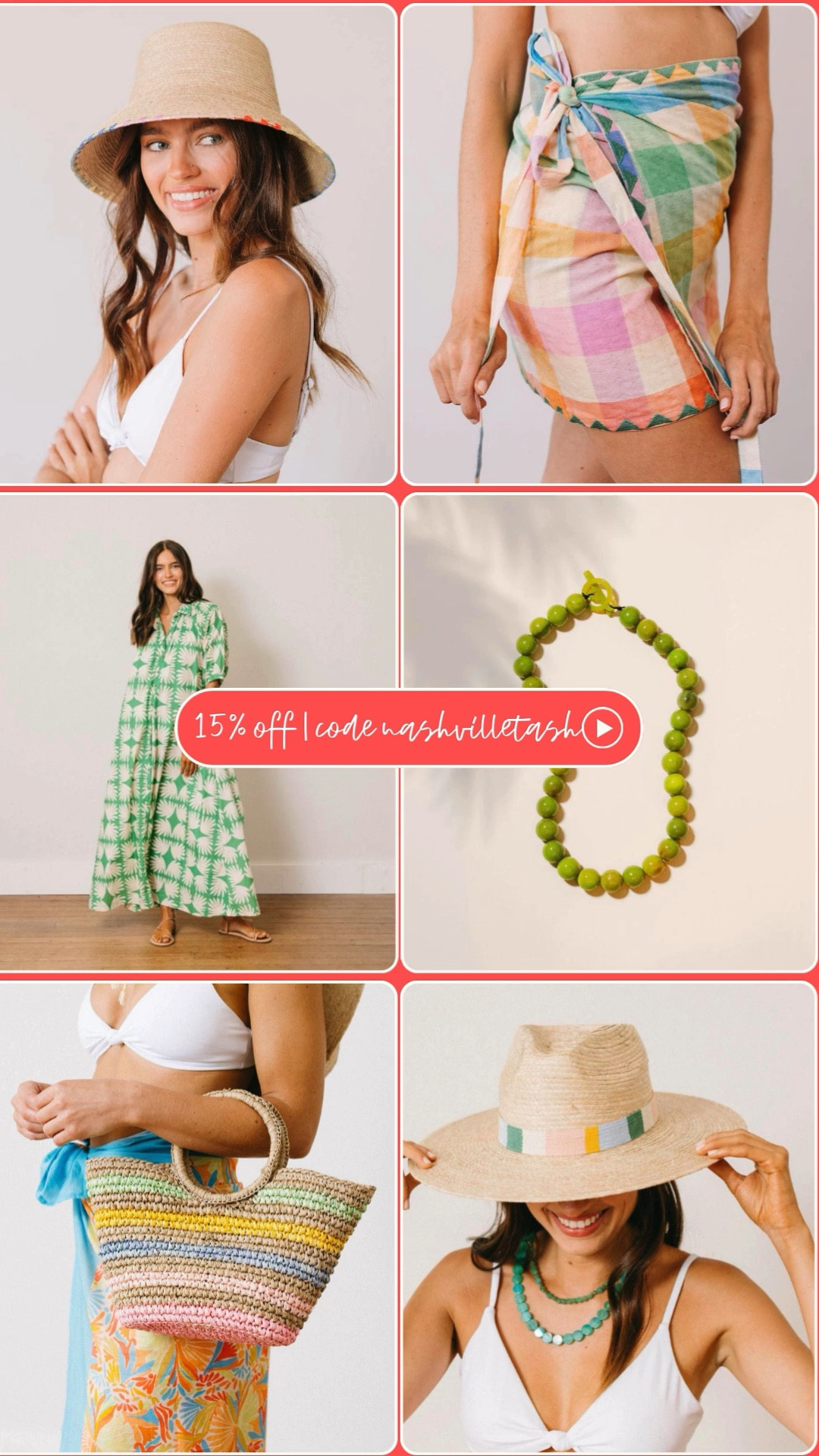 Shop 15% off at sunshine tienda with code NASHVILLETASH 

#LTKTravel #LTKSpringSale #LTKSwim