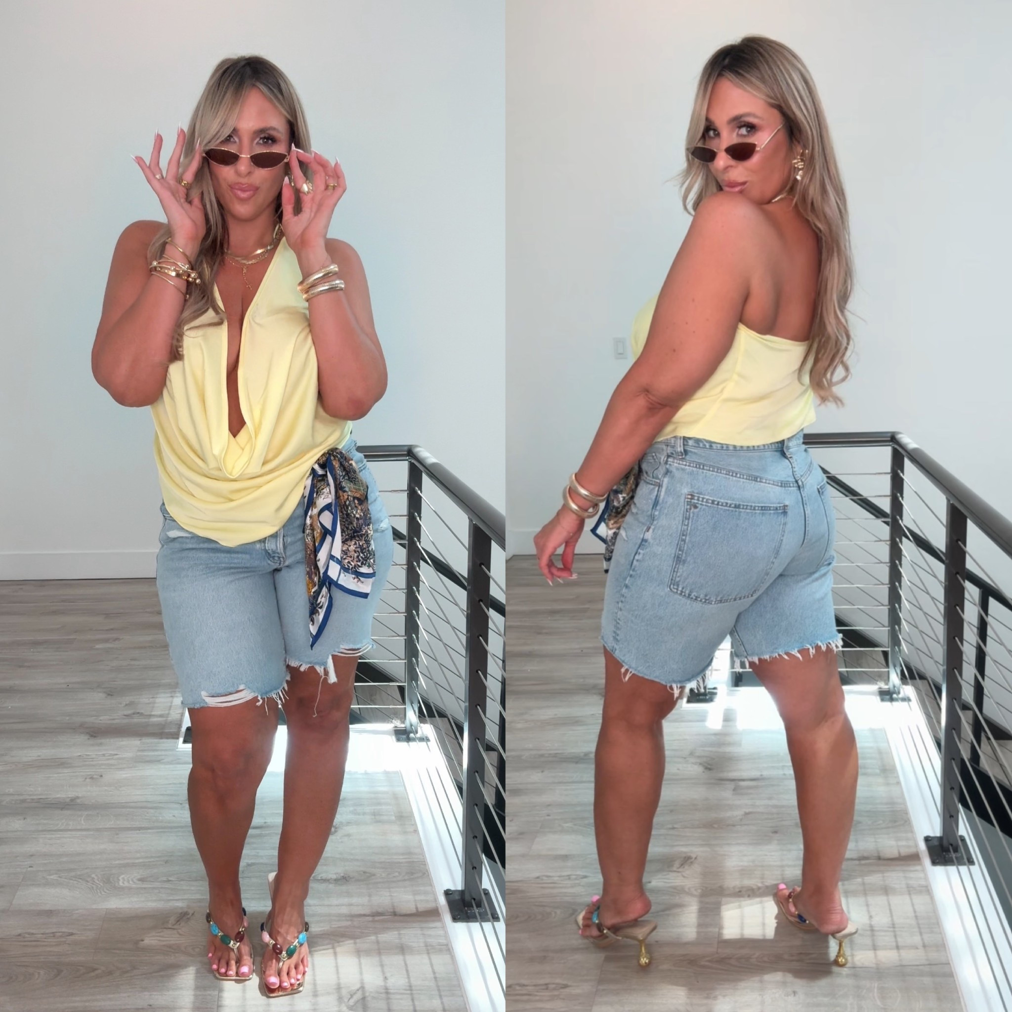 Festival / Vacation outfits

yellow top L
scarf wrap (one size fits all) 
madewell denim shorts size 31 (no stretch but fit well. This is a size 12.) 
shoes from shein (super comfortable) 
also found them on Amazon cannot confirm the quality  is the same 



#LTKFindsUnder100 #LTKStyleTip #LTKMidsize

#LTKFestival #LTKOver40

#LTKMidsize #LTKFestival