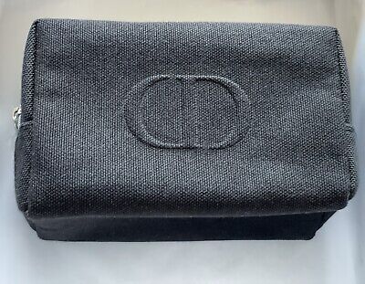 DIOR COSMETIC/MAKEUP BAG POUCH CLUTCH BLACK  | eBay | eBay US