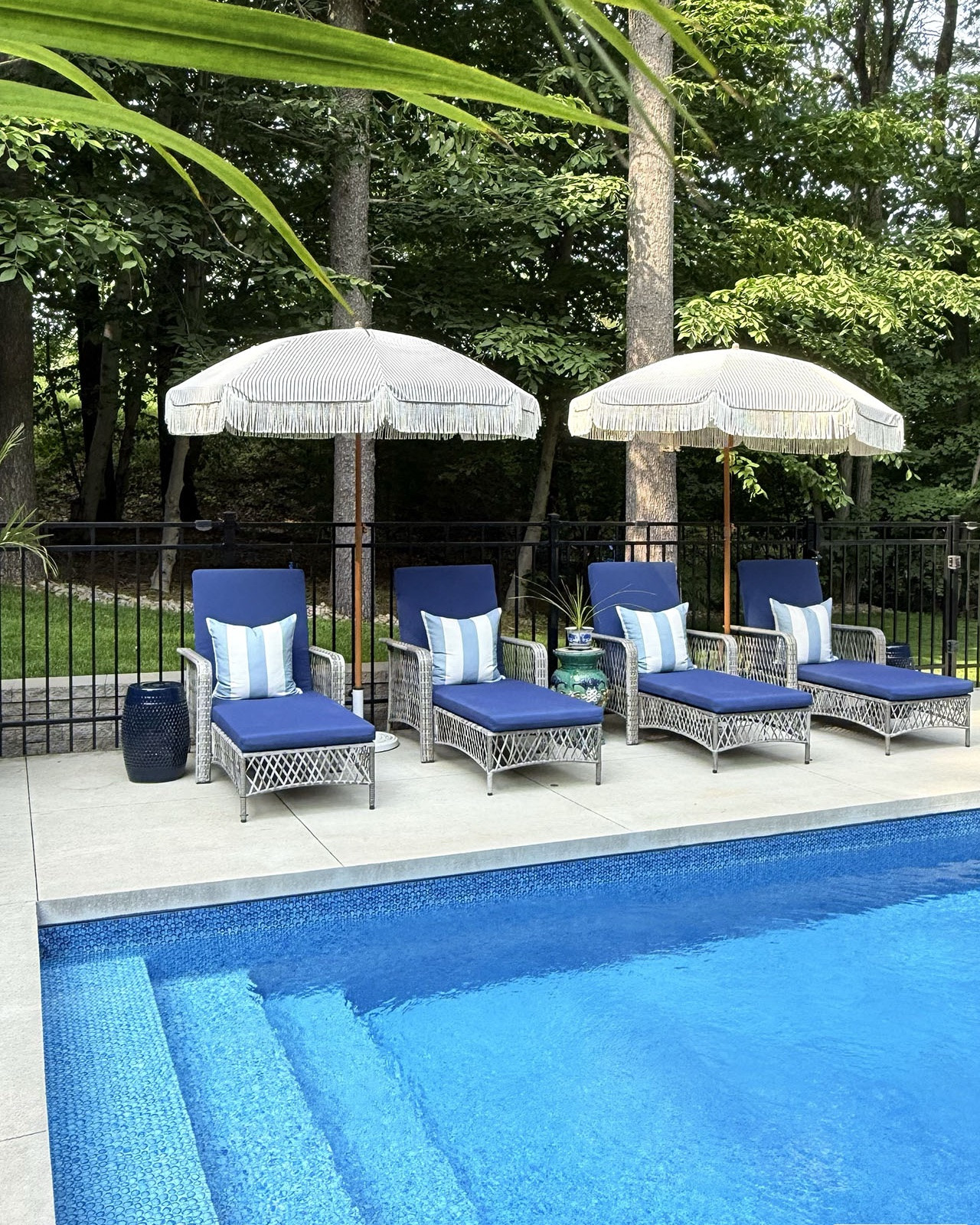 Chic resort pool backyard vibes!

#LTKhome #LTKsummer #LTKstyletip