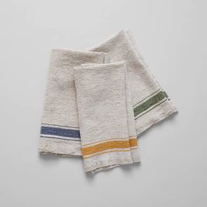 Vintage Stripe Linen Tea Towel | Bloomist