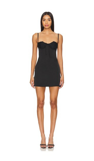 Tony Mini Dress in Black | Revolve Clothing (Global)