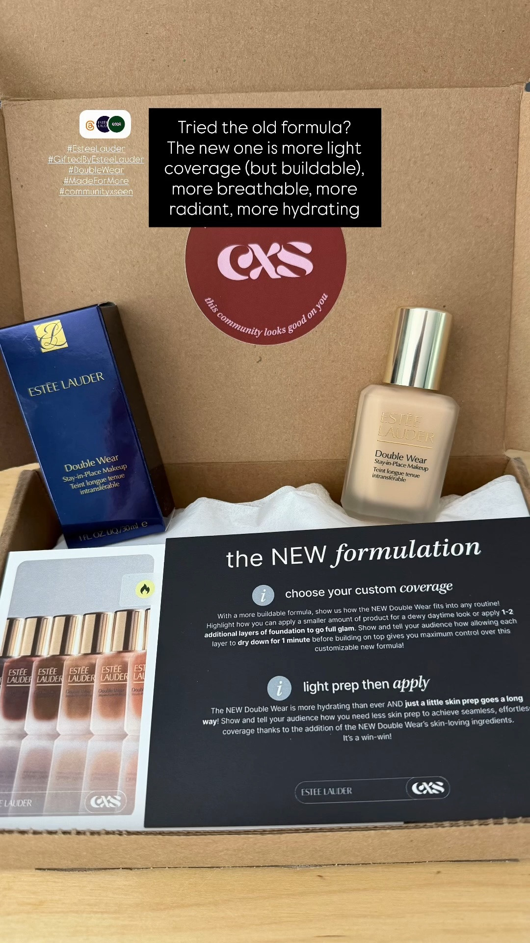 Estée Lauder reformulated their iconic Double Wear foundation. 
Here’s what to need to know:

Way less coverage (but buildable)
Way less matte 
More moisturizing 
Less skin prep is needed 
More breathable 

I wear shade 1C1

#LTKgrwm #LTKmorningroutine #LTKselfcare