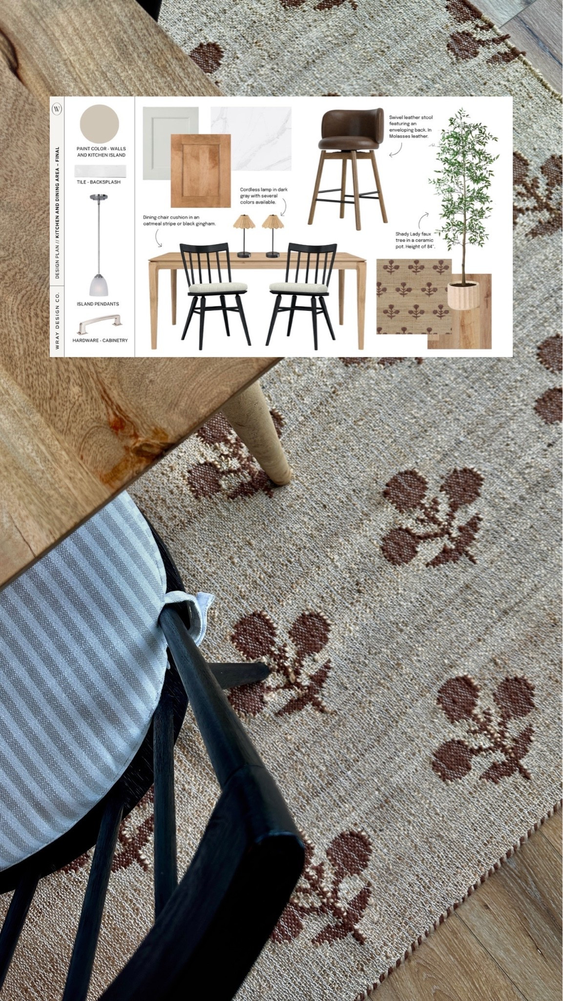 The 8x10 area rug that everyone asks about. As seen in my clients dining room.

#LTKHome #LTKdayinmylife