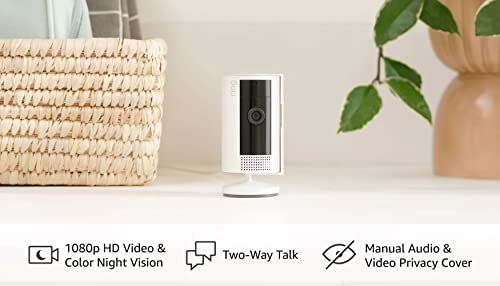 All-new Ring Indoor Cam (2nd Gen) | 1080p HD Video & Color Night Vision, Two-Way Talk, and Manual... | Amazon (US)