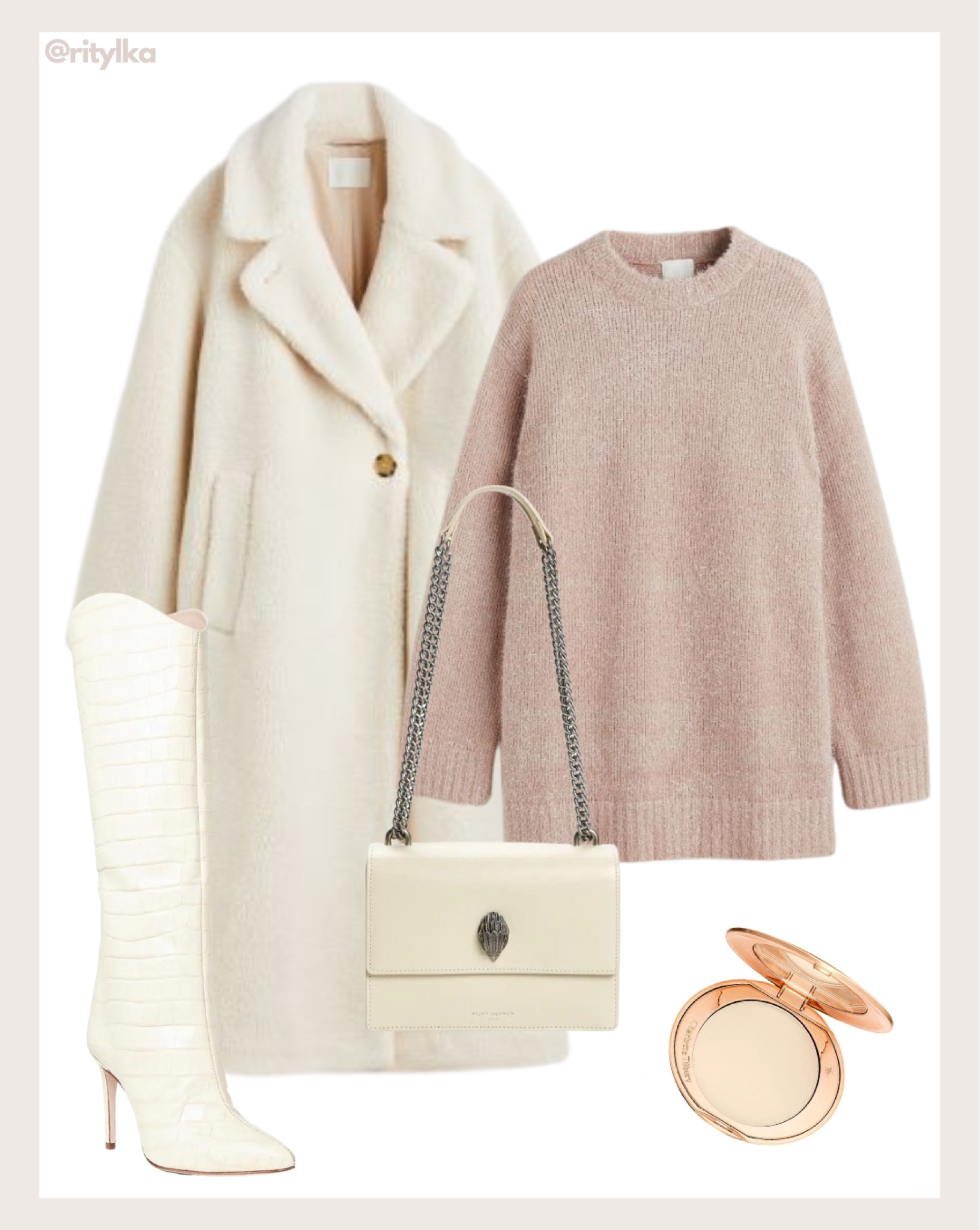 Winter outfit

White teddy coat
Taupe sweater dress
White bag
White boots

#hmoutfit #hmdress #hmcoat #winteroutfit #budgetfashion

#LTKunder100 #LTKstyletip #LTKSeasonal