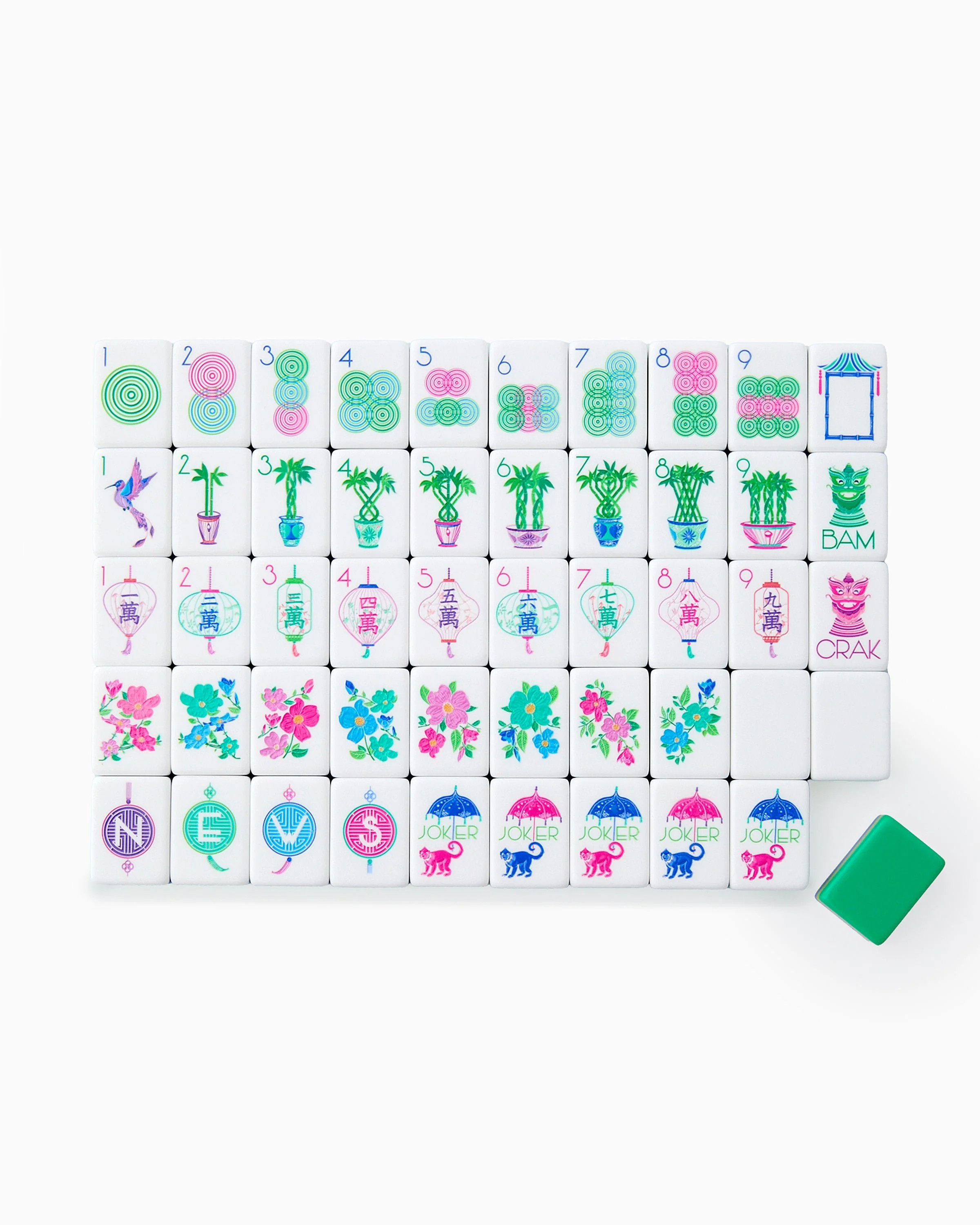Jasmine Mahjong Tiles | Oh My Mahjong