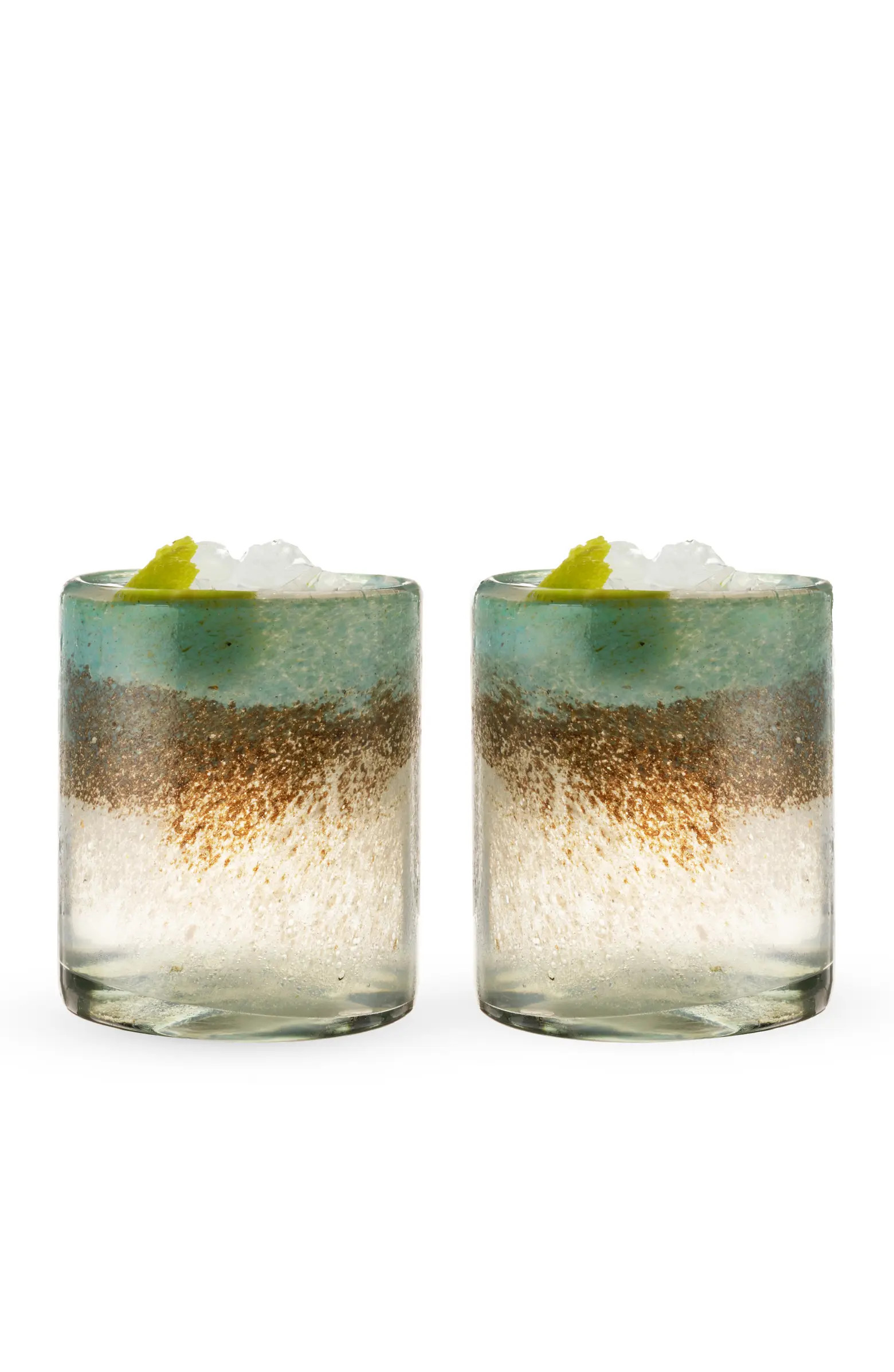 TWINE Segunda Vida Playa Bonita Recycled Tumblers Set of 2 | Nordstrom | Nordstrom