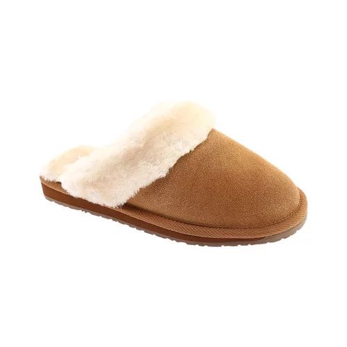 Portland Boot Company Faux Fur Trim Slipper (Women's) | Walmart (US)
