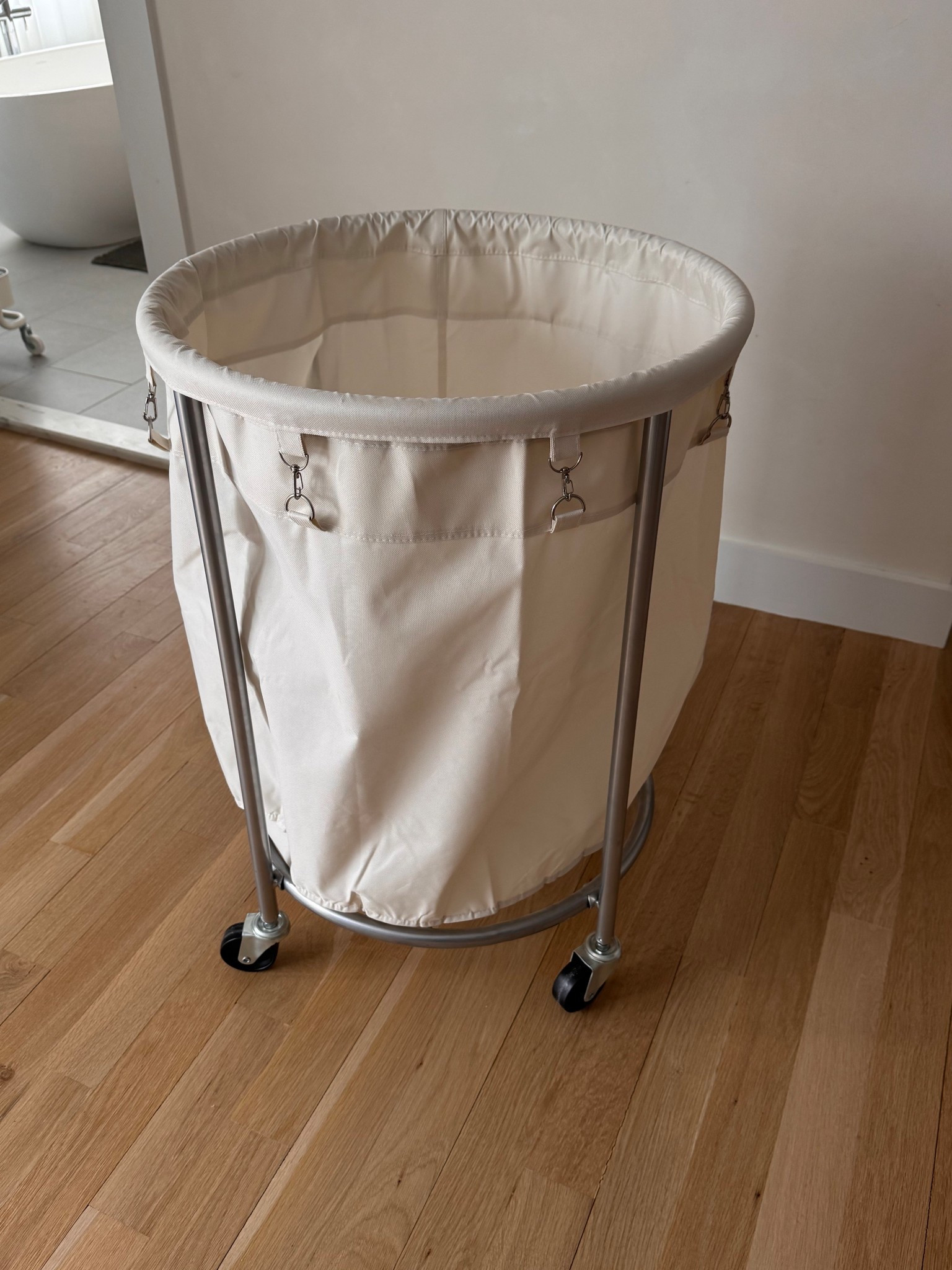 The way I’m so obsessed with this laundry bin… I’ll never go back to a non-rolling laundry basket again. #LTKAmazon #LTKHome

#LTKHome #LTKmomlife