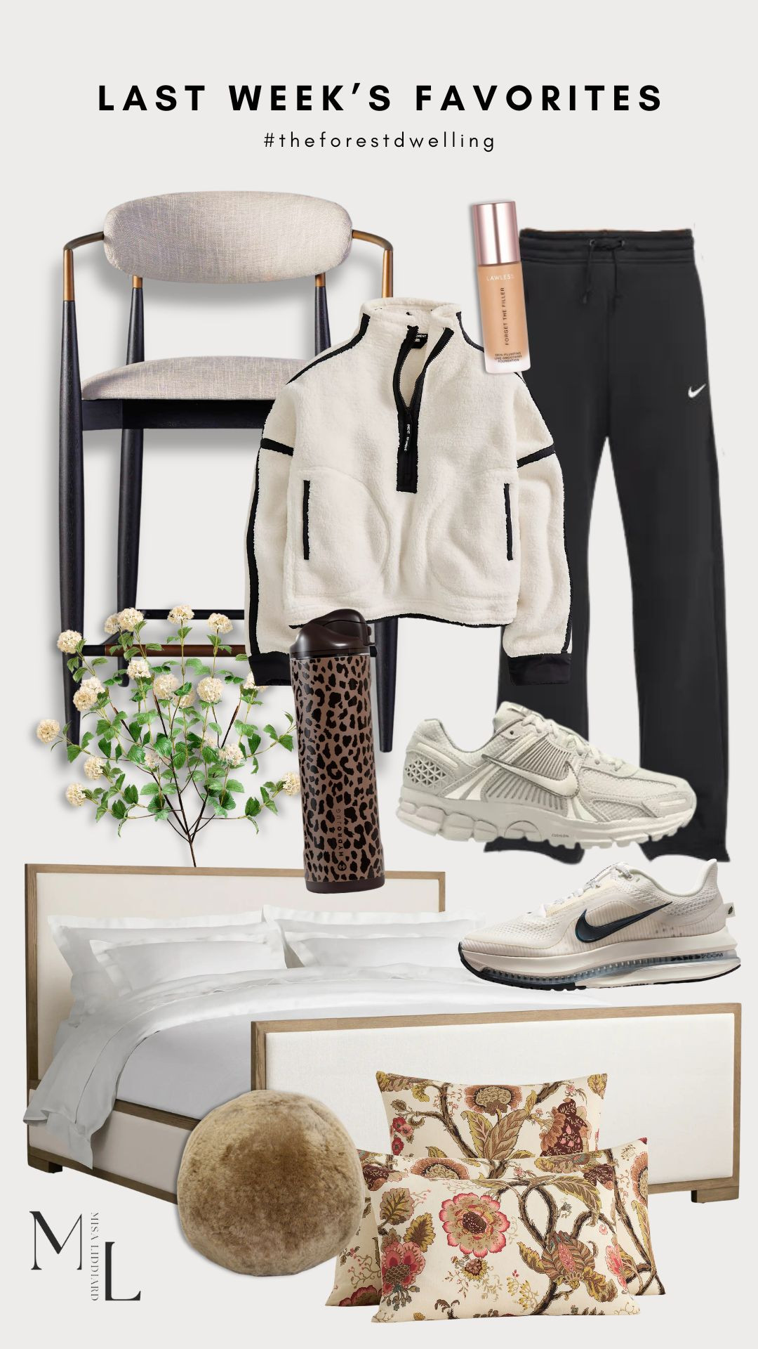 Sharing last week's faves! I recently refreshed my bedding for a neutral spring vibe. Loving the floral pattern. Hydrojug dropped a new style water bottle and it is so good! I've been using it every day. Both of these shoes are super comfortable. 

 #LTKdayinmylife #LTKSeasonal #LTKHome