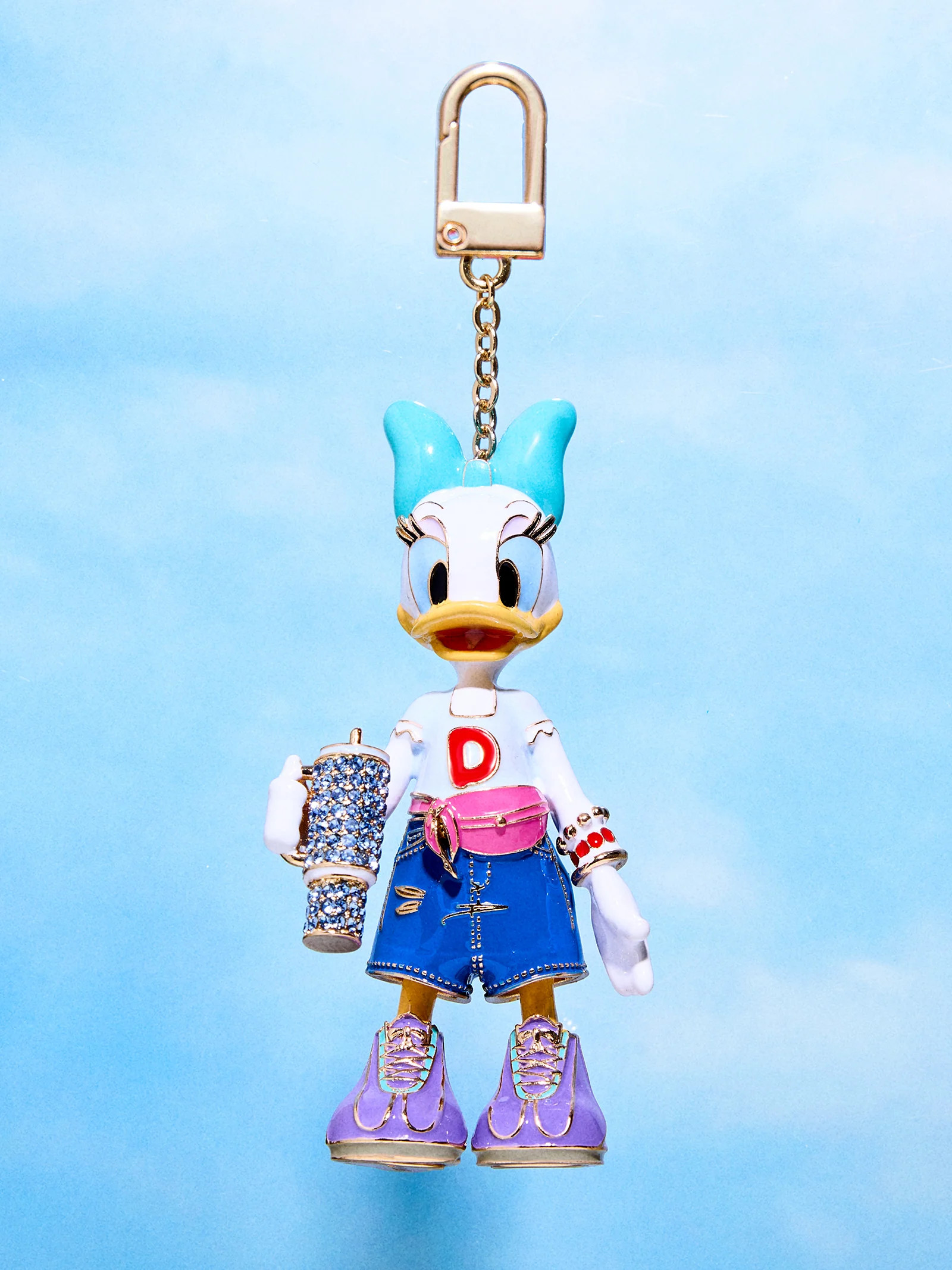 Disney Daisy Duck Summer Activity Bag Charm - Daisy Duck | BaubleBar