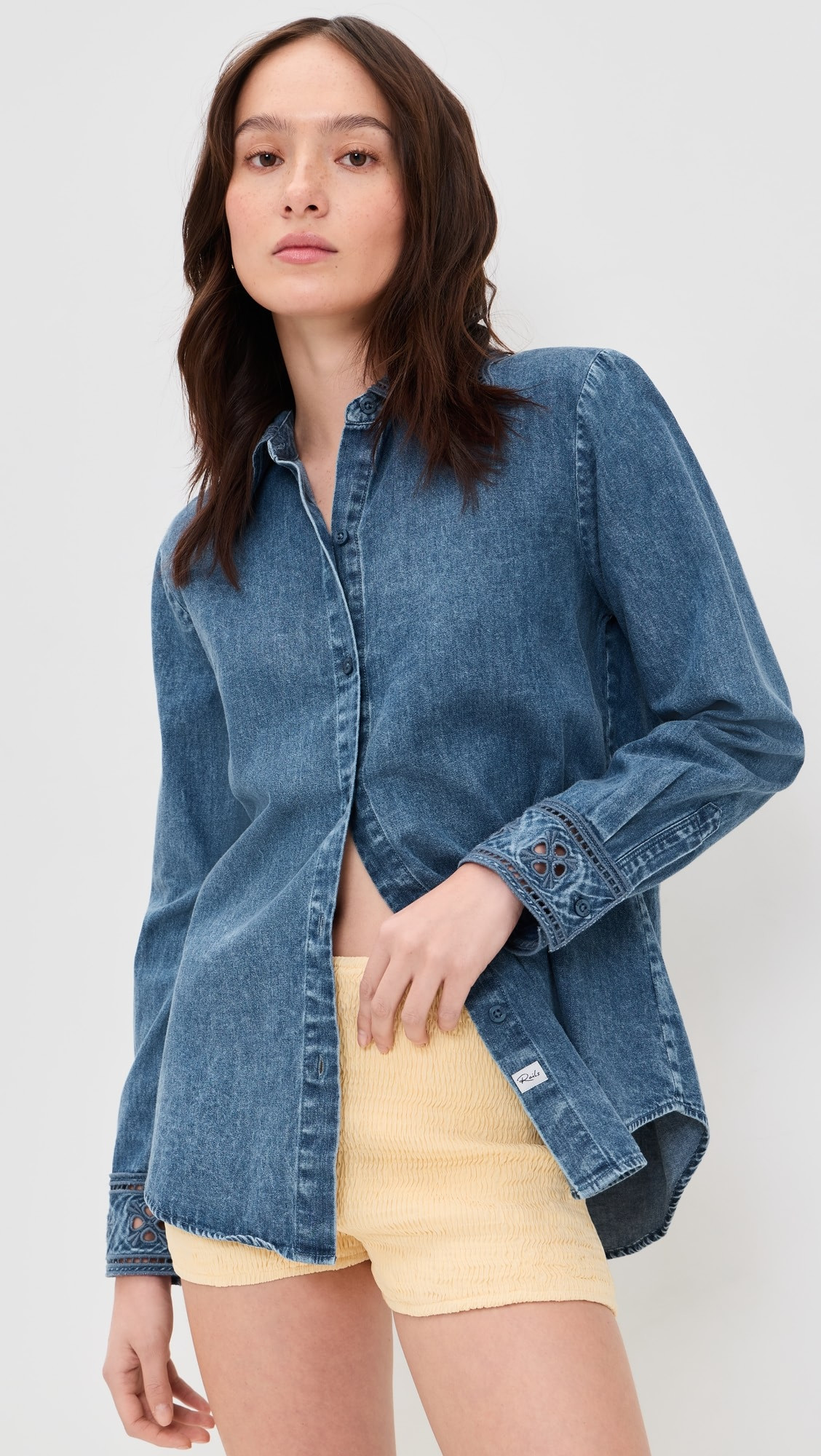 Bethany Denim Top | Shopbop