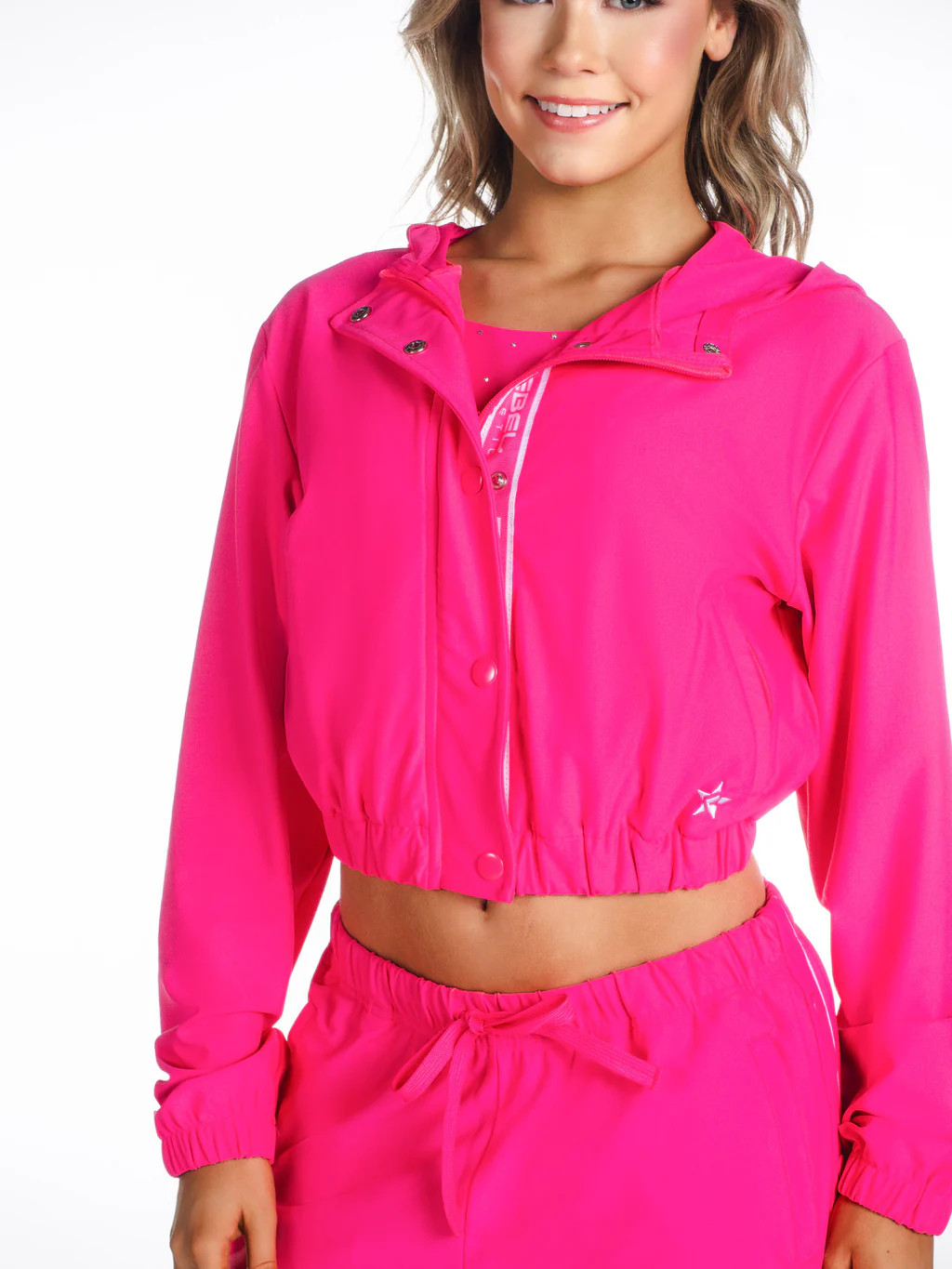 Margot Jacket in Electric Pink | Rebel Athletic