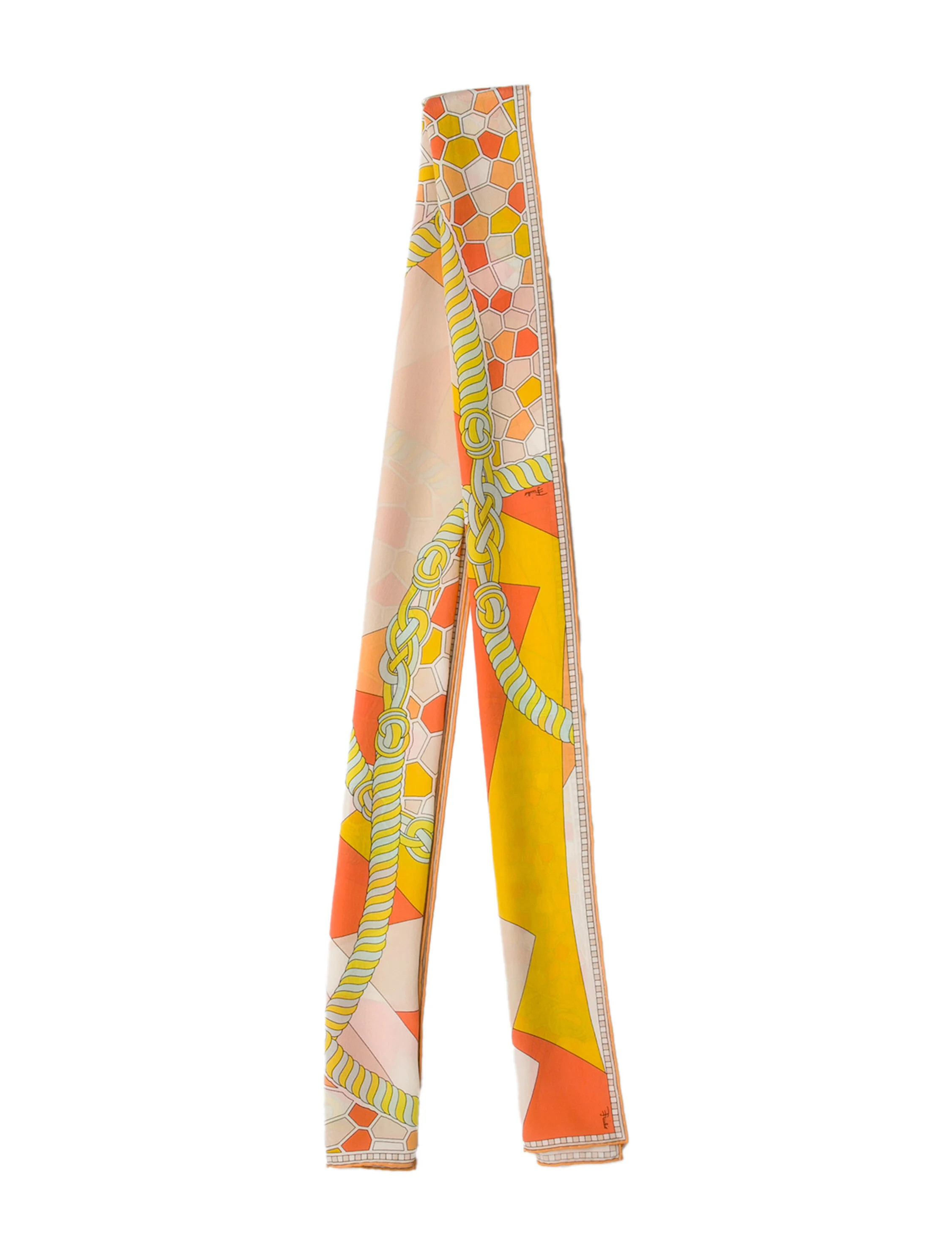 Silk Printed Scarf | The RealReal
