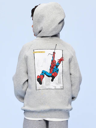 Old Navy x Marvel Spider-Man Oversized Pullover Hoodie for Boys | Old Navy (CA)