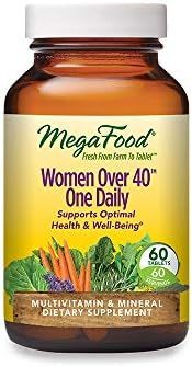 Amazon.com: MegaFood, Women Over 40 One Daily, Daily Multivitamin and Mineral Dietary Supplement ... | Amazon (US)