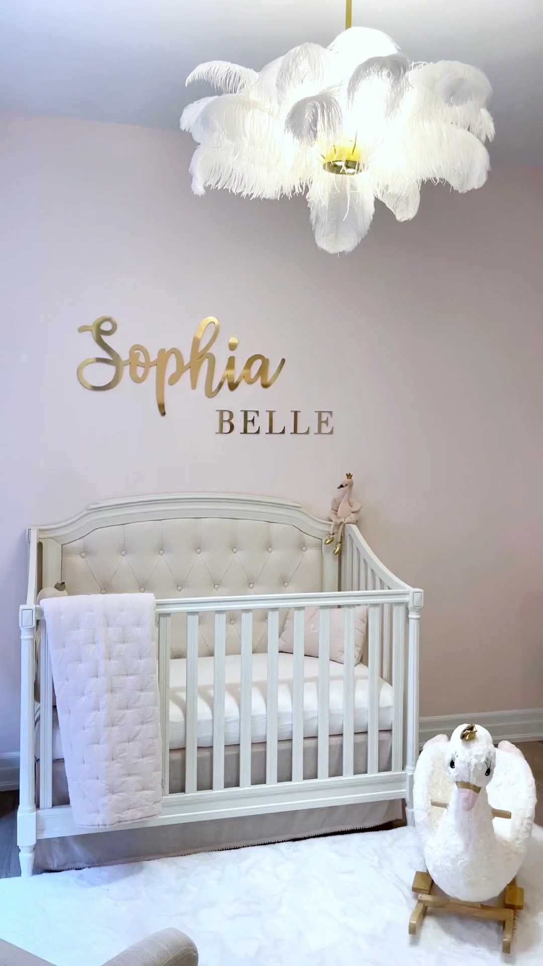 Girl Swan Nursery Tour  

#LTKhome #LTKkids #LTKbaby