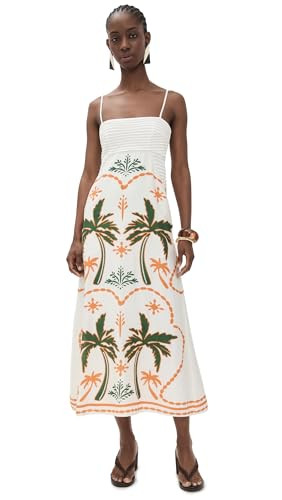 Seven Wonders Women's Veronne Midi Dress, Cabanna Sand, L | Amazon (US)