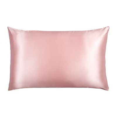 Blissy King 600 Thread Count Silk Pillowcase Blush Pink | Target