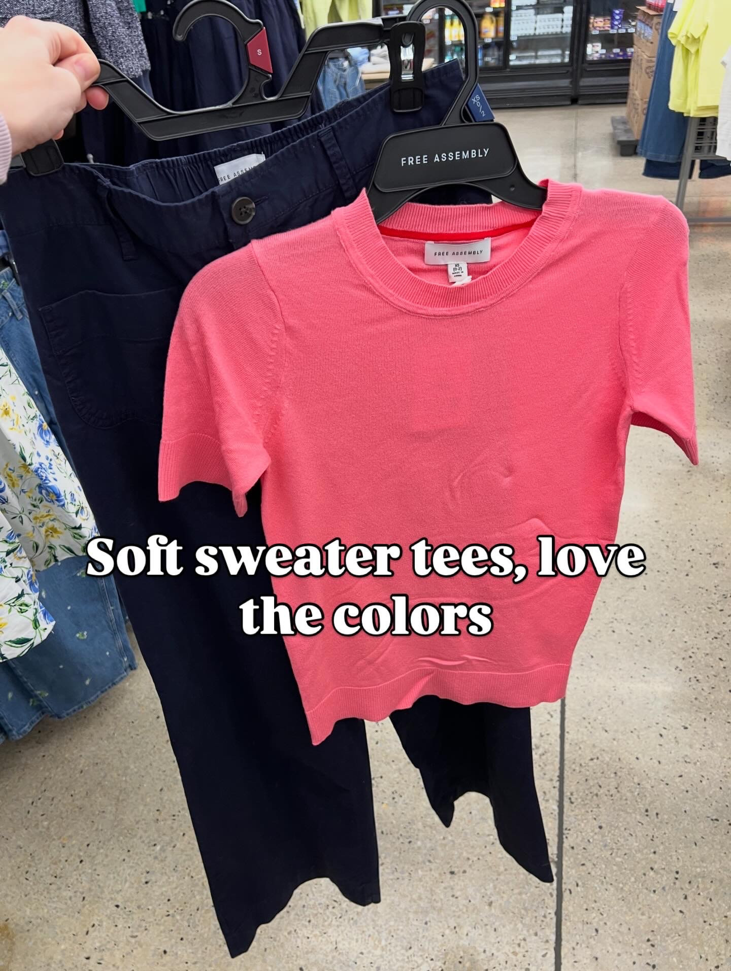 Navy pants and pink sweater at Walmart #walmartfashion workoutfit teacheroutfit 

#LTKWorkwear