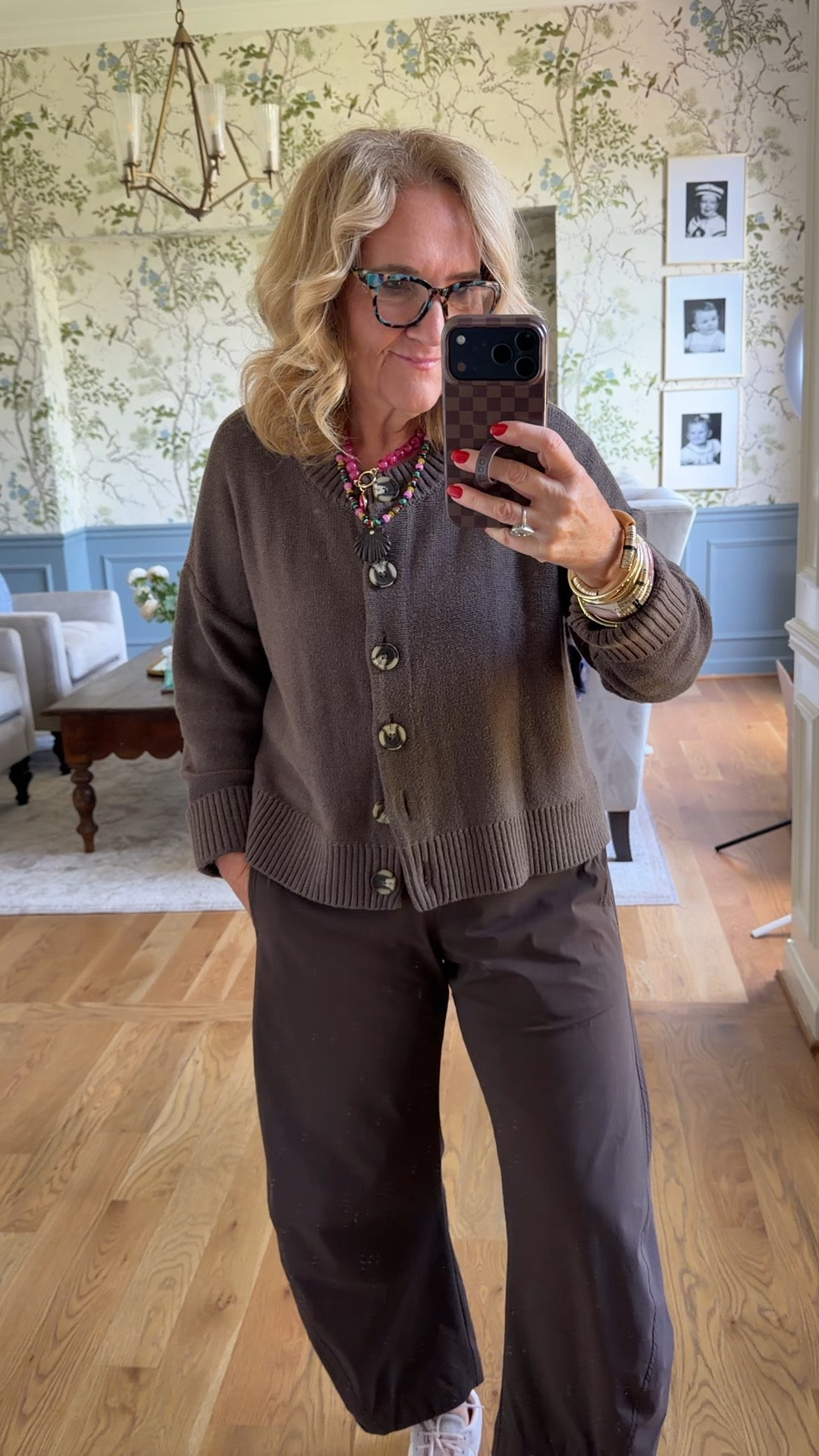 Casual Sunday afternoon at home 
@Ruti pants size 10 petite 
Sweater size medium

#LTKOver40 #LTKootd #LTKPetite