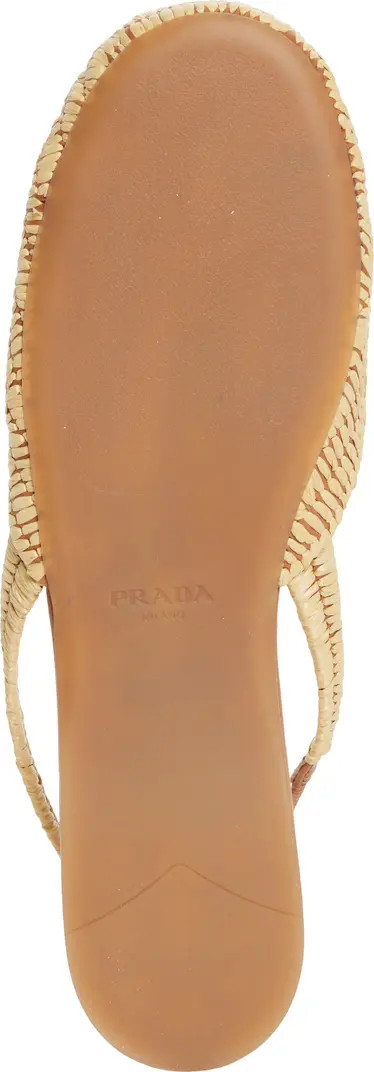 Raffia Slingback Flat (Women) | Nordstrom