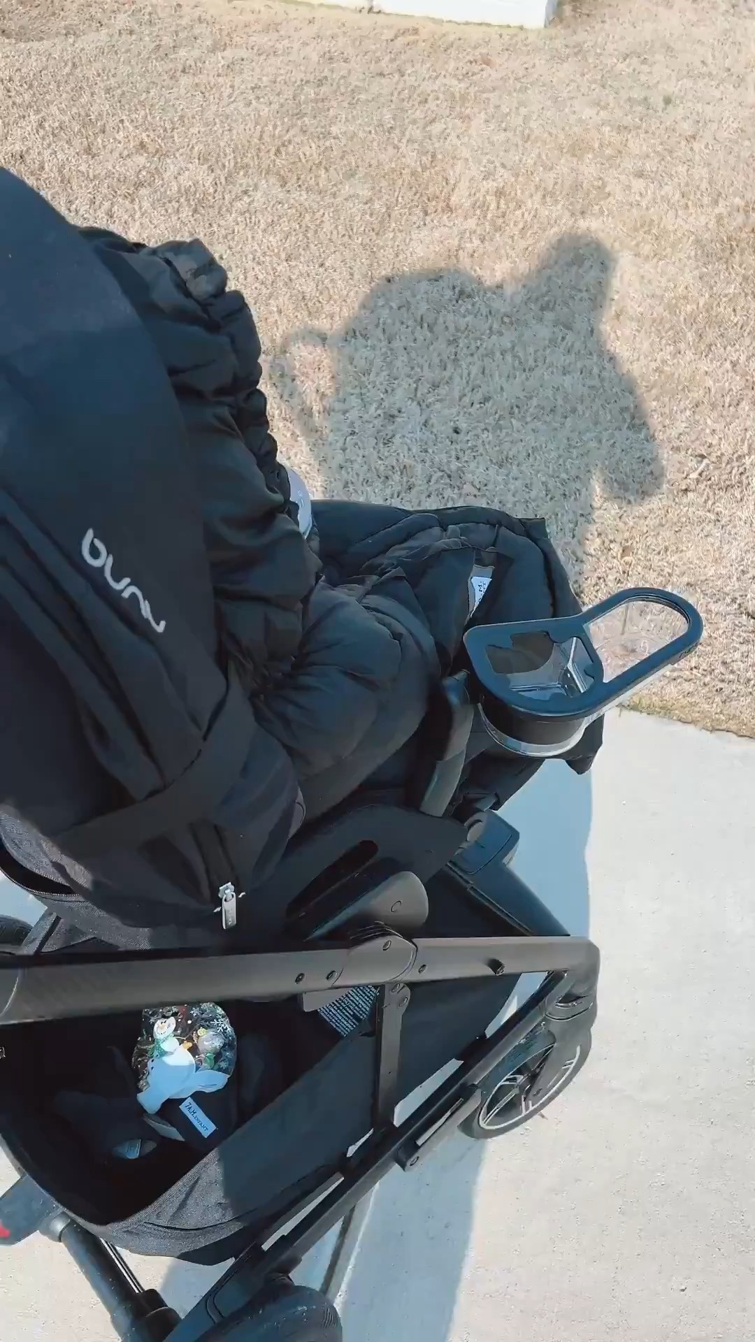 Taking baby or toddler on a walk during winter with the 7 AM enfant blanket or stroller muff that keeps them so warm. Easy to install and use Plus doesn’t interfere with buckles or harness. Em still wears two layers underneath and boots  

#LTKSeasonal #LTKKids #LTKBaby