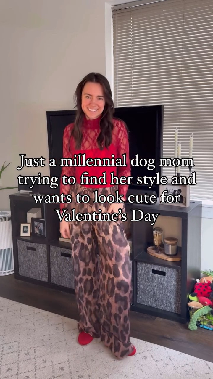 Just a millennial dog mom trying to stay relevant in my 30s—balancing that not too young, not too old vibe. 🐾💋

Here’s my fun & flirty Valentine’s Day look featuring the chic new @arromic_official red flats. Paired with a bold red lace top and soft leopard trousers for a touch of sass and romance. ❤️🐆 

Use code: IG0SSAVEQ at checkout for 10% off! ❤️

My favorite features:
💞adjustable strap
💞 lighweight and comfortable.
💞 knit insoles are breathable & sweat-wicking
💞 heel pad cushions
💞 machine washable just remove the insoles

What’s your go-to Valentine’s Day style—classic red, playful prints, or something totally unexpected? Let me know below! 👇

#LTKFindsUnder50 #LTKSeasonal #LTKWatchNow