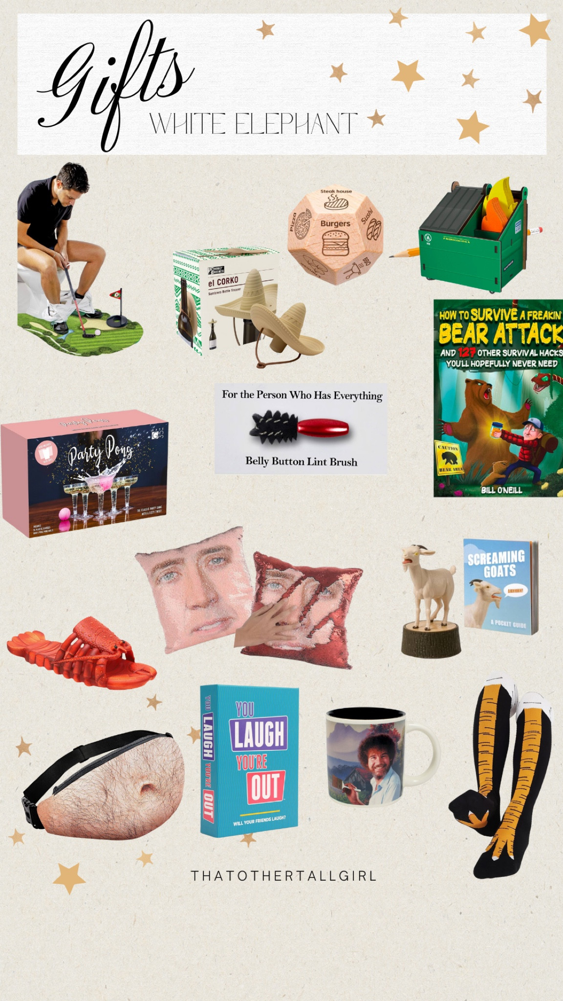 Gift guide: white elephant gifts 

#LTKGiftGuide #LTKParties #LTKHoliday