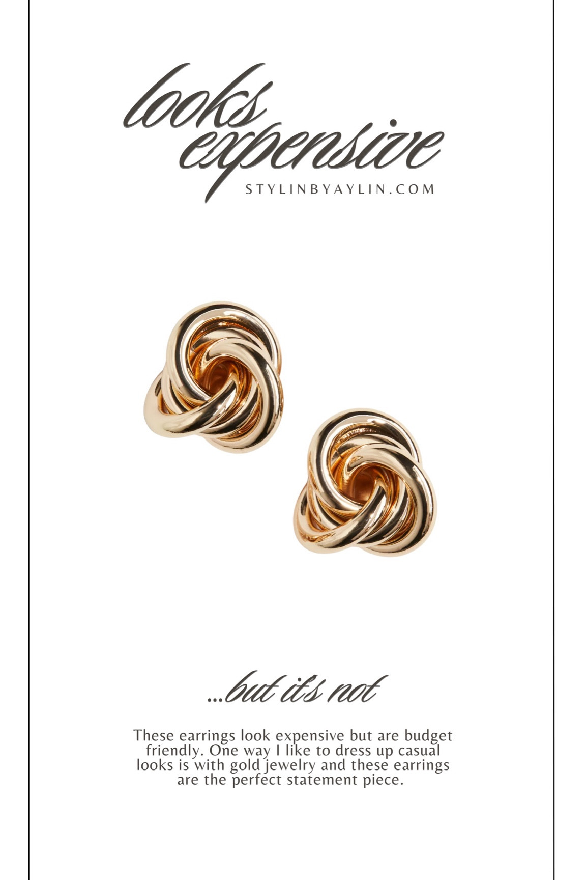 Looks expensive... but it's not! #stylinbyaylin #aylin

#LTKStyleTip #LTKFindsUnder50 #LTKBeauty