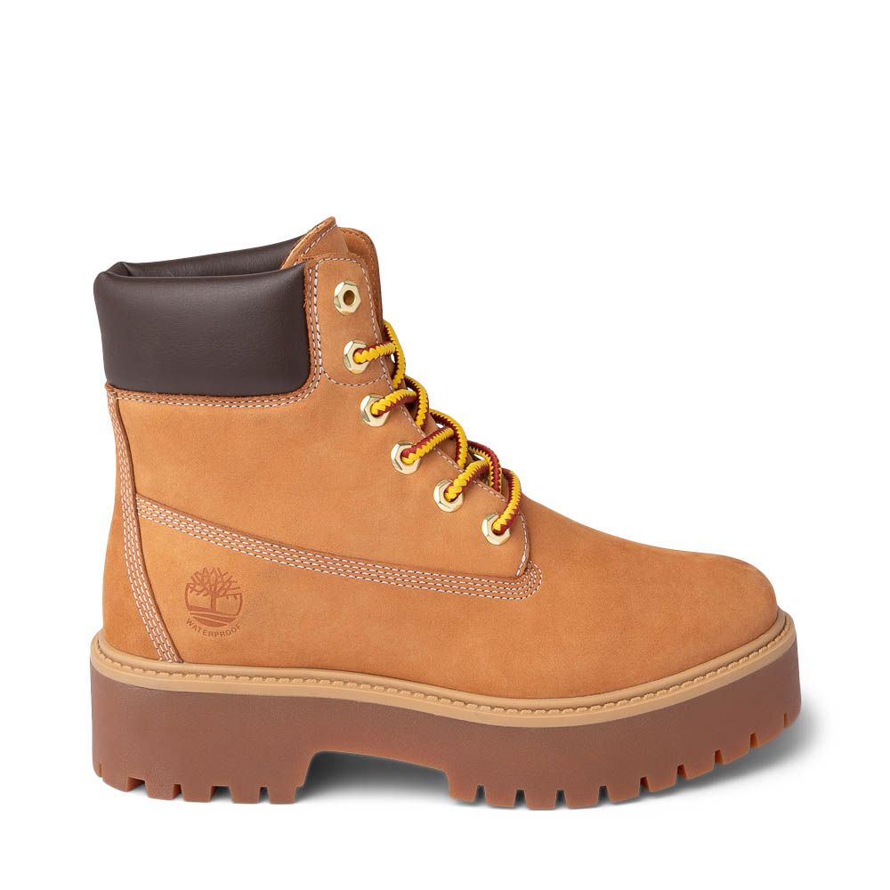 Womens Timberland Stone Street 6" Platform Boot - Wheat | Journeys