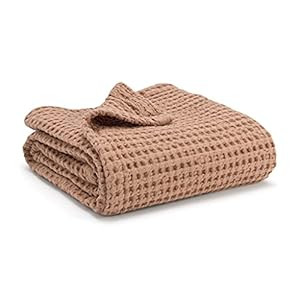 Simka Rose Baby Waffle Blanket - 100% Cotton Newborn Swaddle Blanket - Soft Lightweight Baby Blan... | Amazon (US)