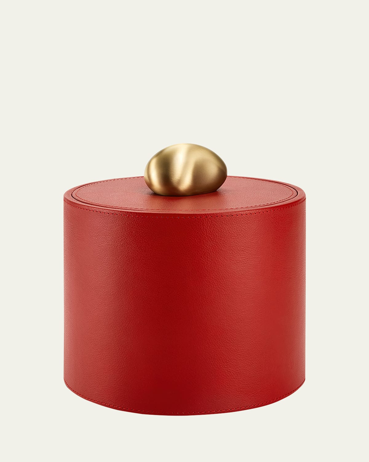 Pebble Tall Leather Trinket Box | Bergdorf Goodman