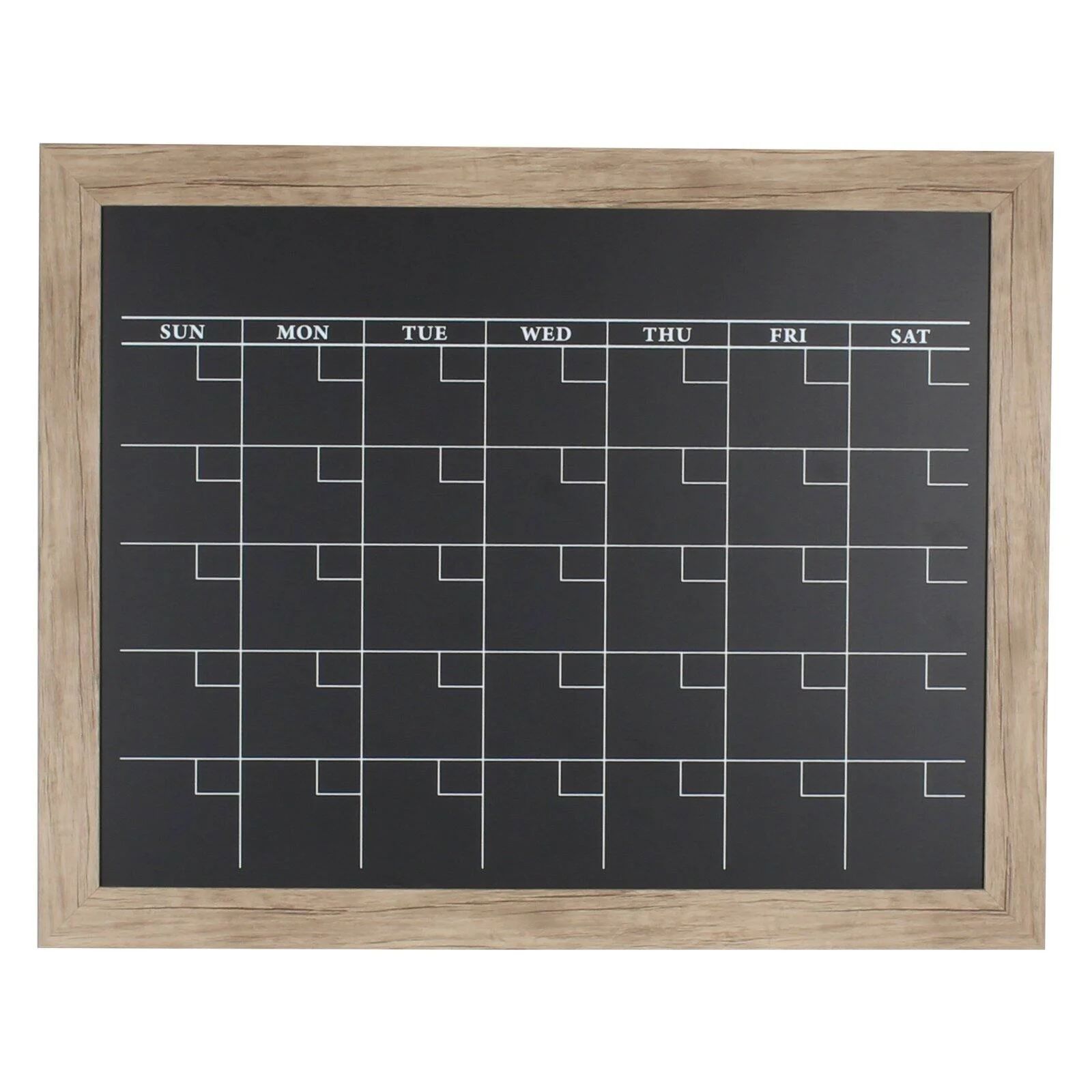 DesignOvation Beatrice Magnetic Chalkboard Monthly Calendar Organization Board - Walmart.com | Walmart (US)