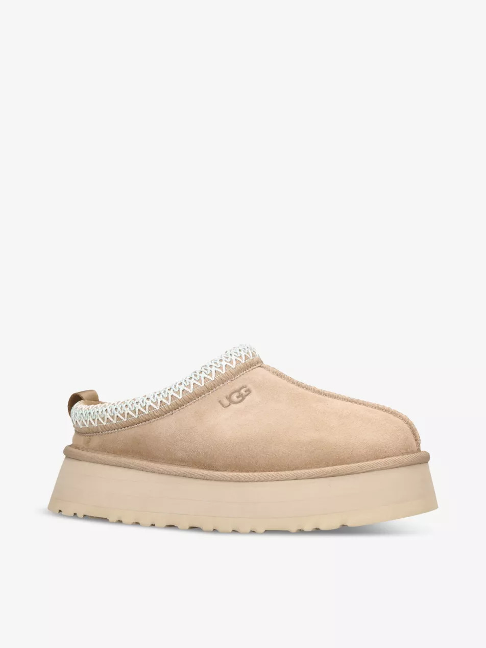 Tazz suede and shearling slippers | Selfridges